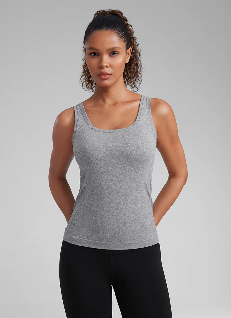 Seamless Low U Back Breathable Tank - Image 23