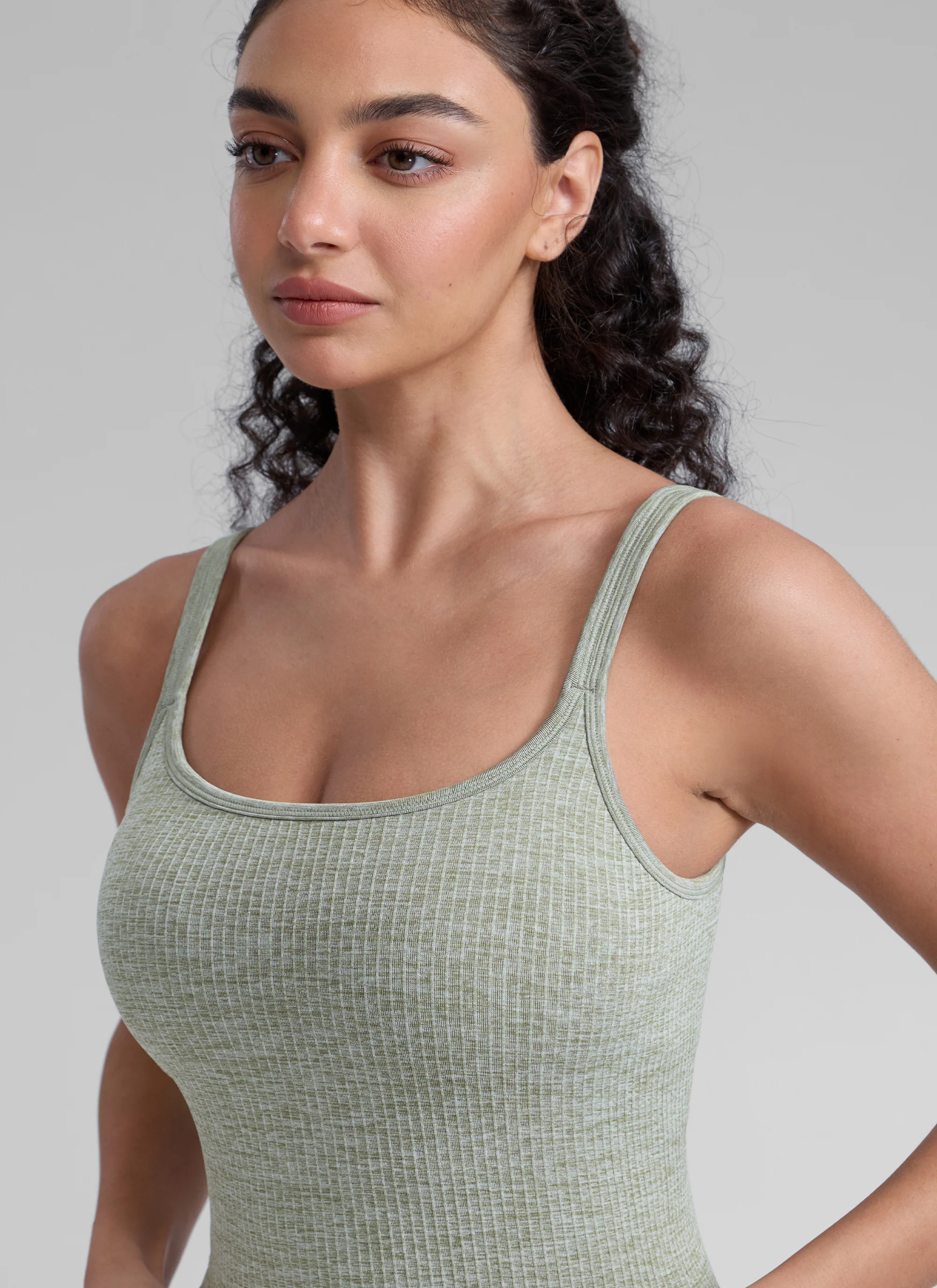 Seamless U Back Built in Bra Tank - Image 15