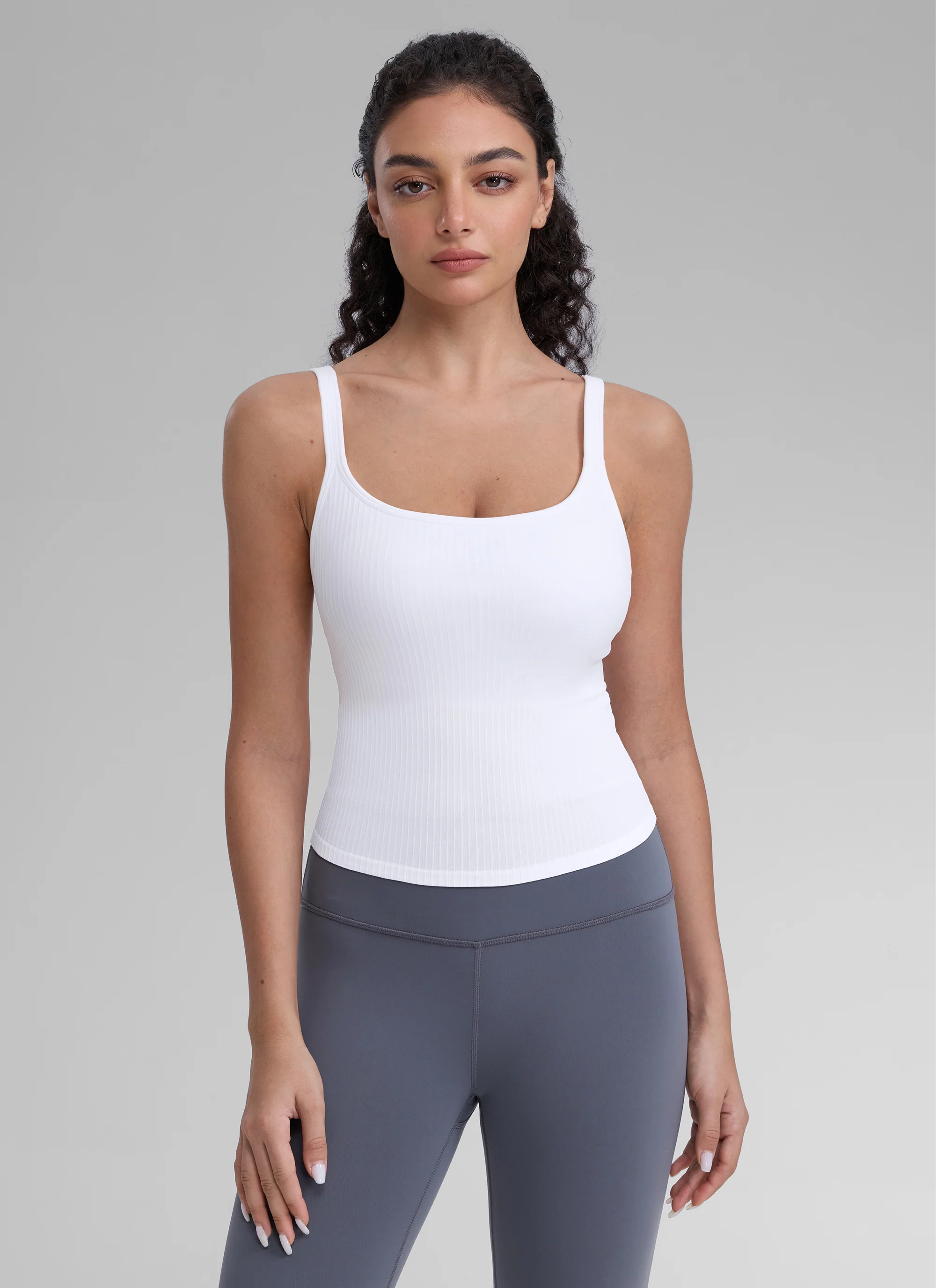 Seamless U Back Built in Bra Tank - Image 24