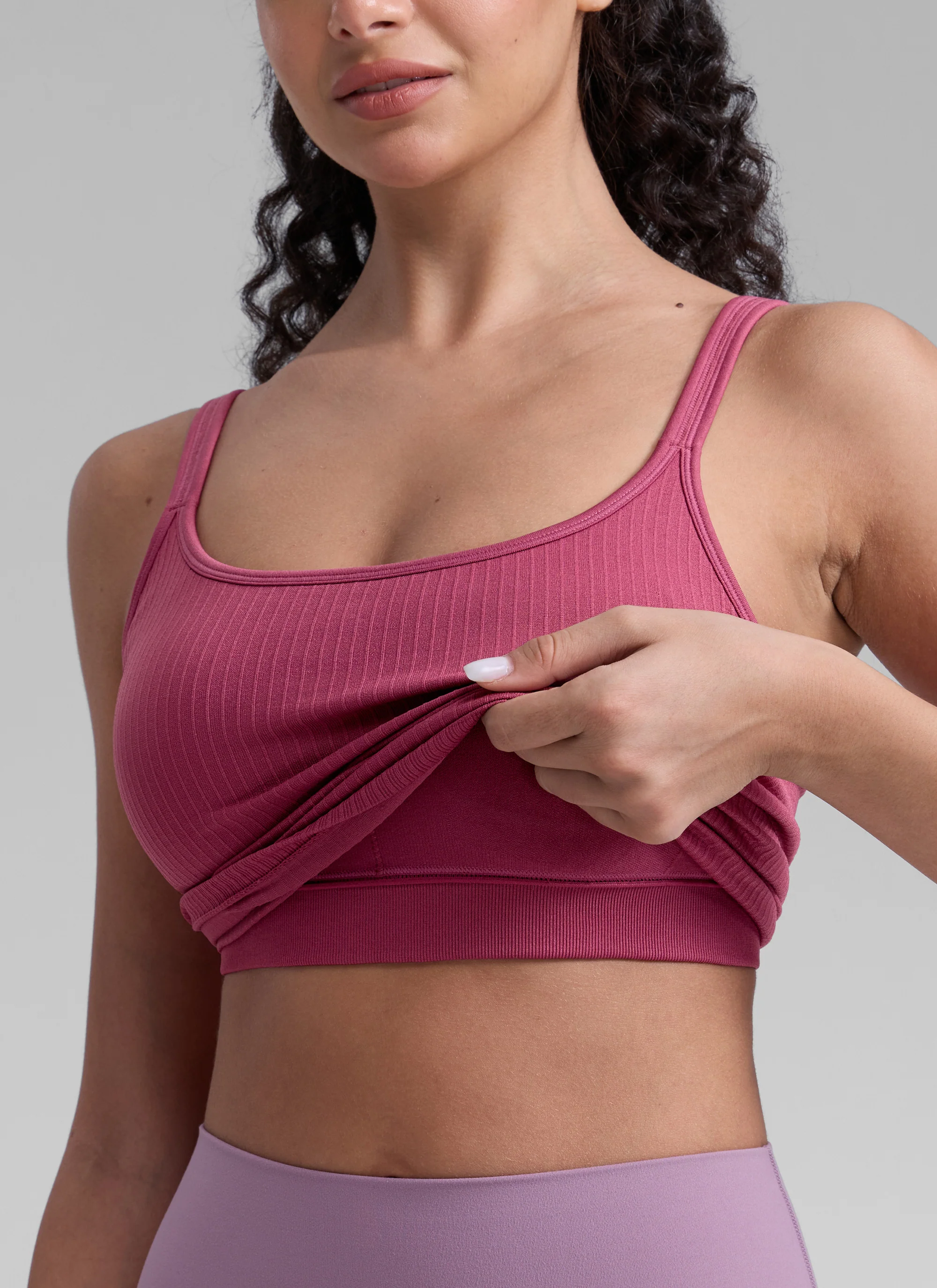 Seamless U Back Built in Bra Tank - Image 4