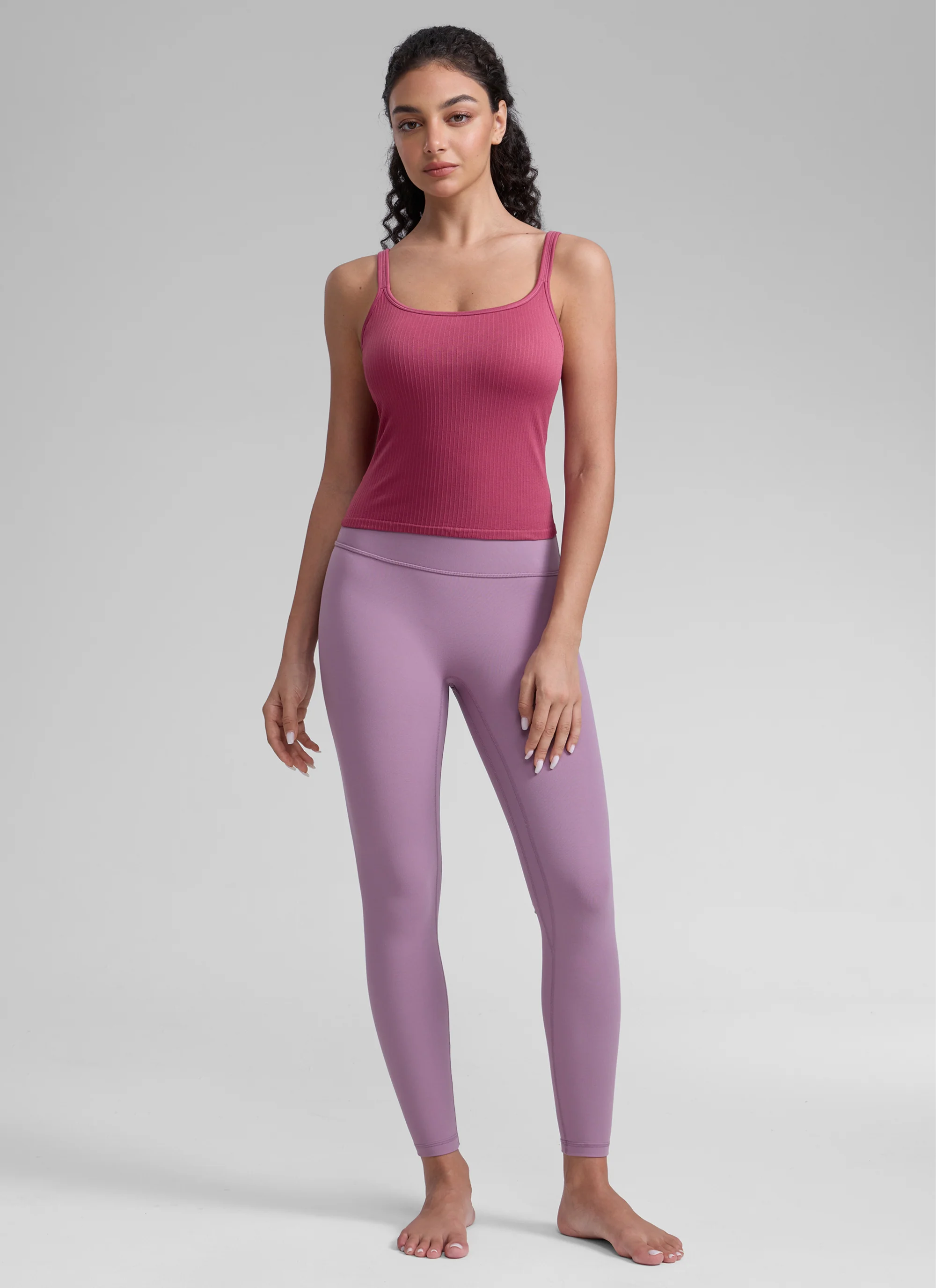 Seamless U Back Built in Bra Tank - Image 5