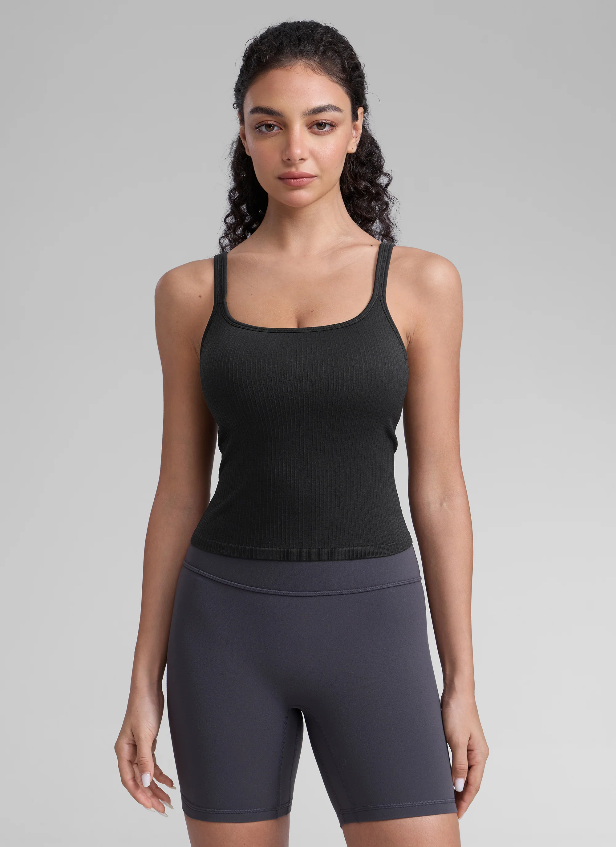 Seamless U Back Built in Bra Tank - Image 7