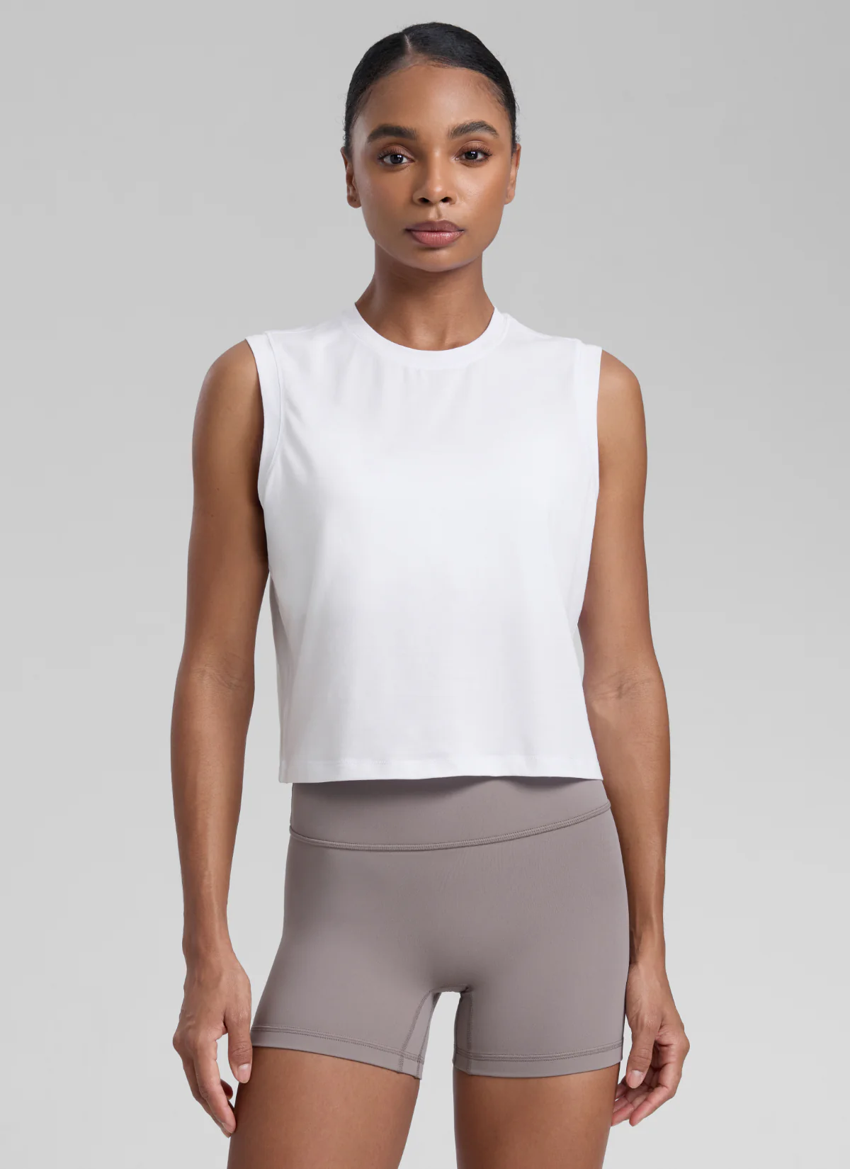 Poly Cotton-Blend Muscle Tank - Image 11