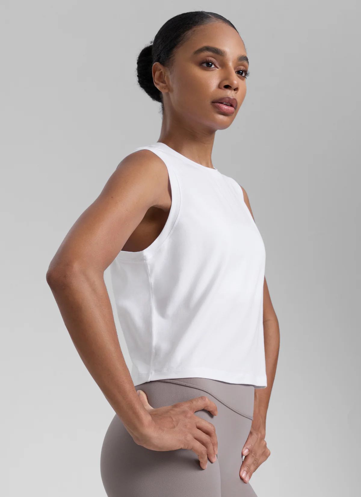 Poly Cotton-Blend Muscle Tank - Image 15