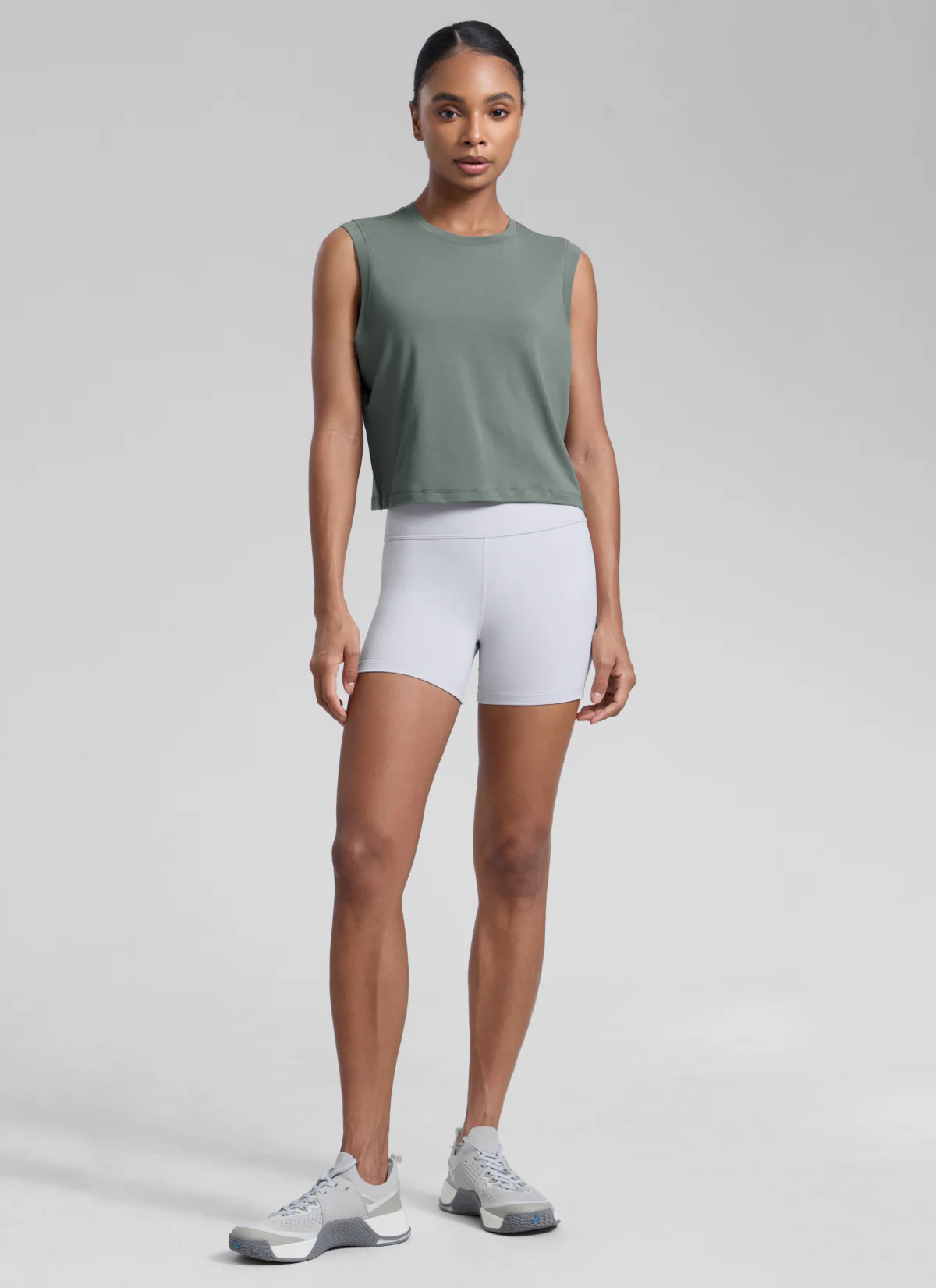 Poly Cotton-Blend Muscle Tank - Image 18