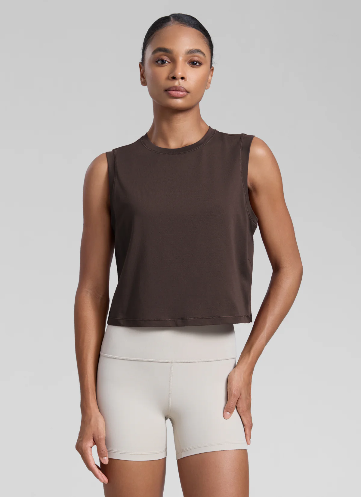 Poly Cotton-Blend Muscle Tank - Image 21