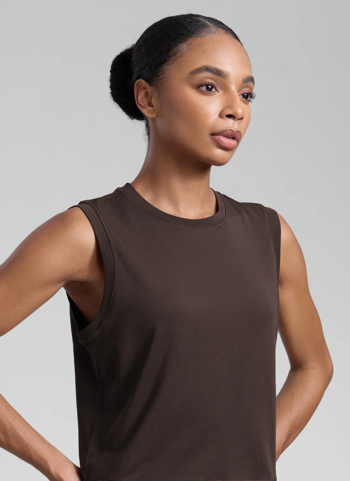 Poly Cotton-Blend Muscle Tank - Image 24