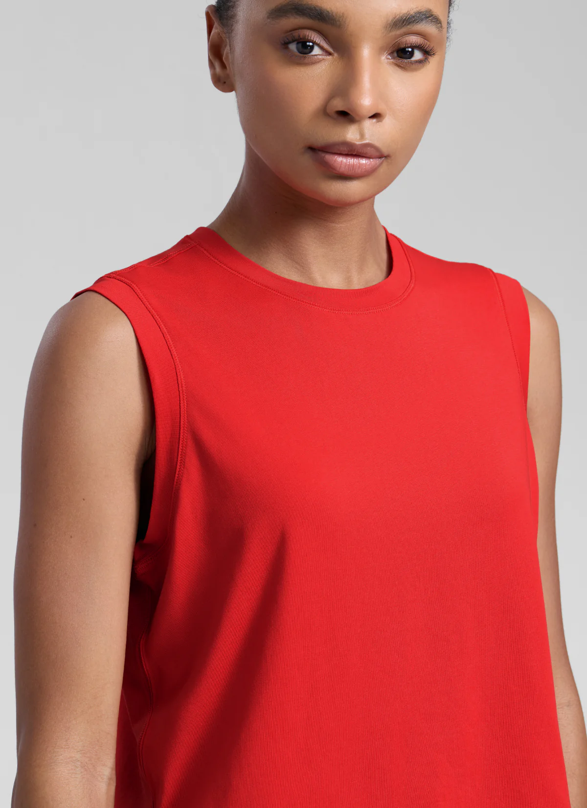Poly Cotton-Blend Muscle Tank - Image 29