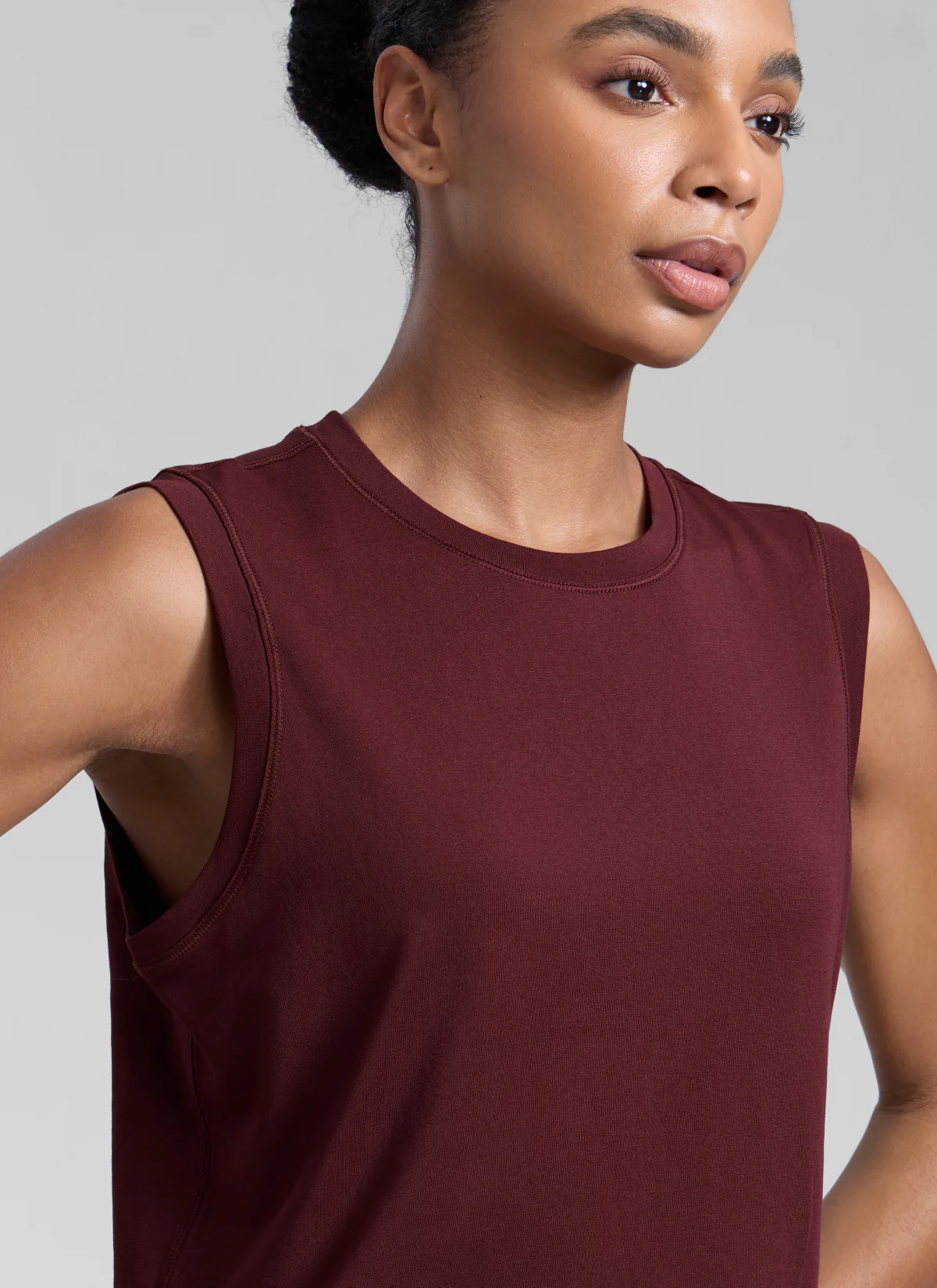 Poly Cotton-Blend Muscle Tank - Image 45