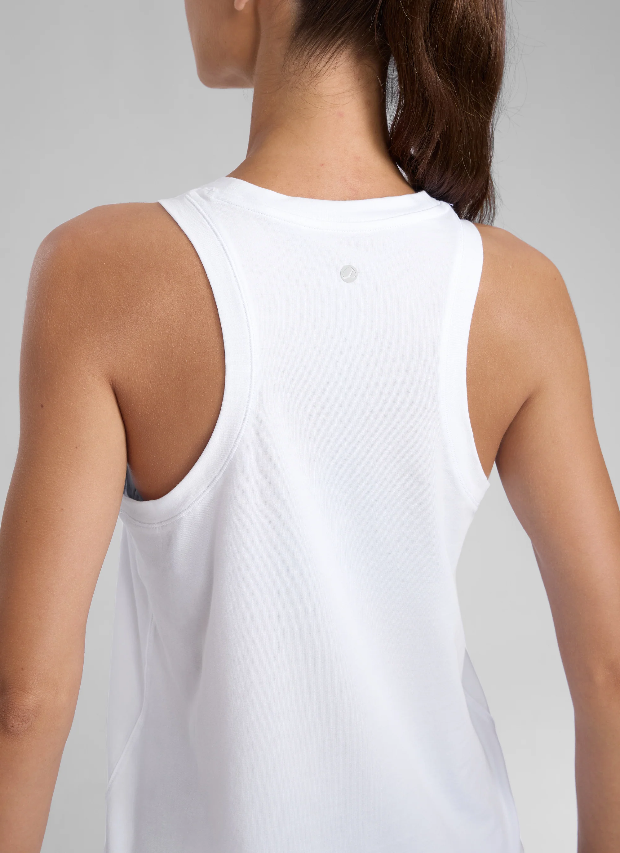 Poly Cotton-Blend Racerback Tank - Image 13