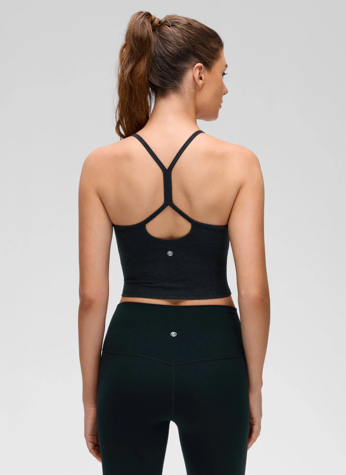 Low Cut U Neck Y Back Shelf Bra Tank - Image 10