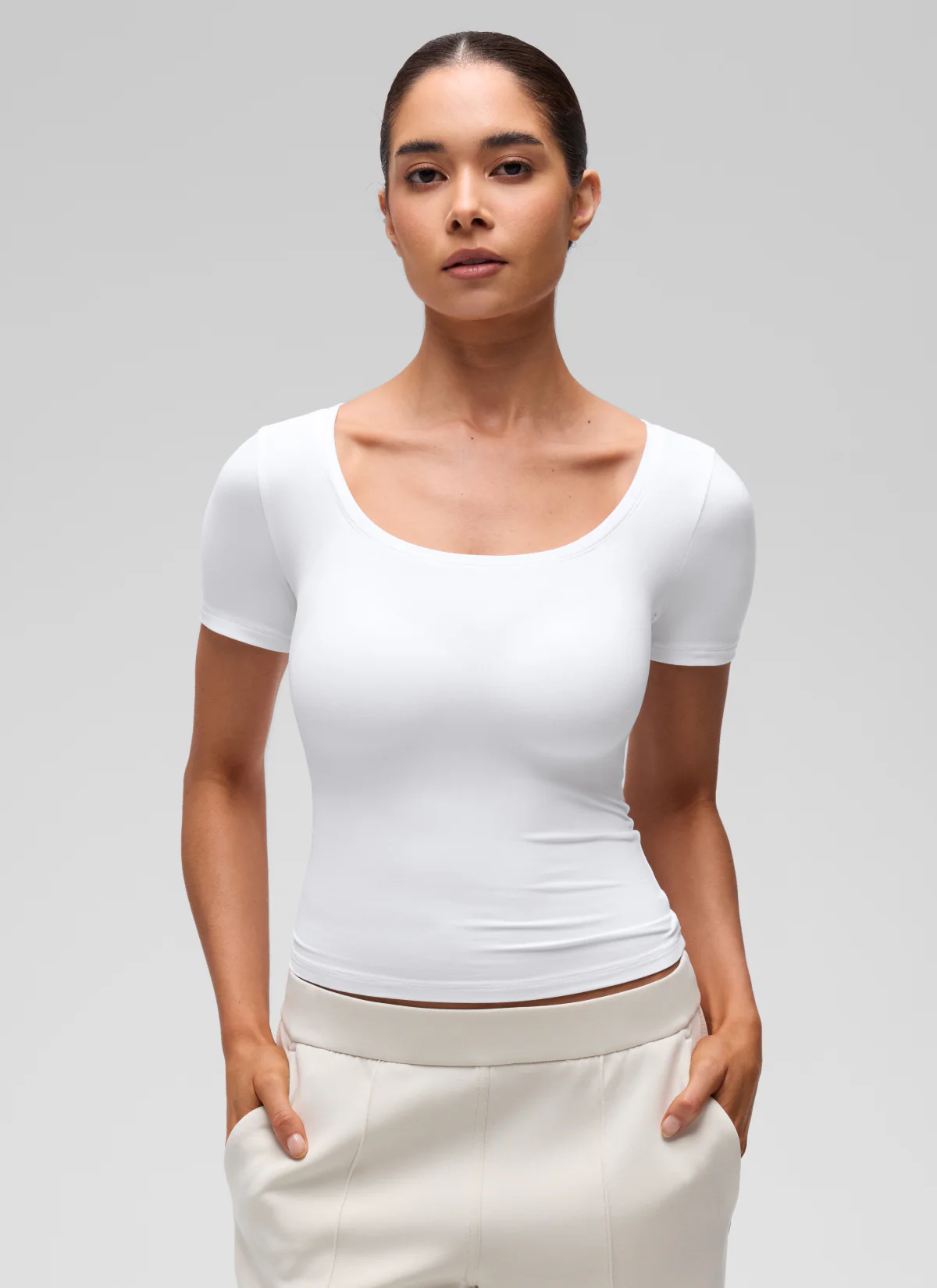 Softembrace U Neck Tight Fit Short Sleeve - Image 21