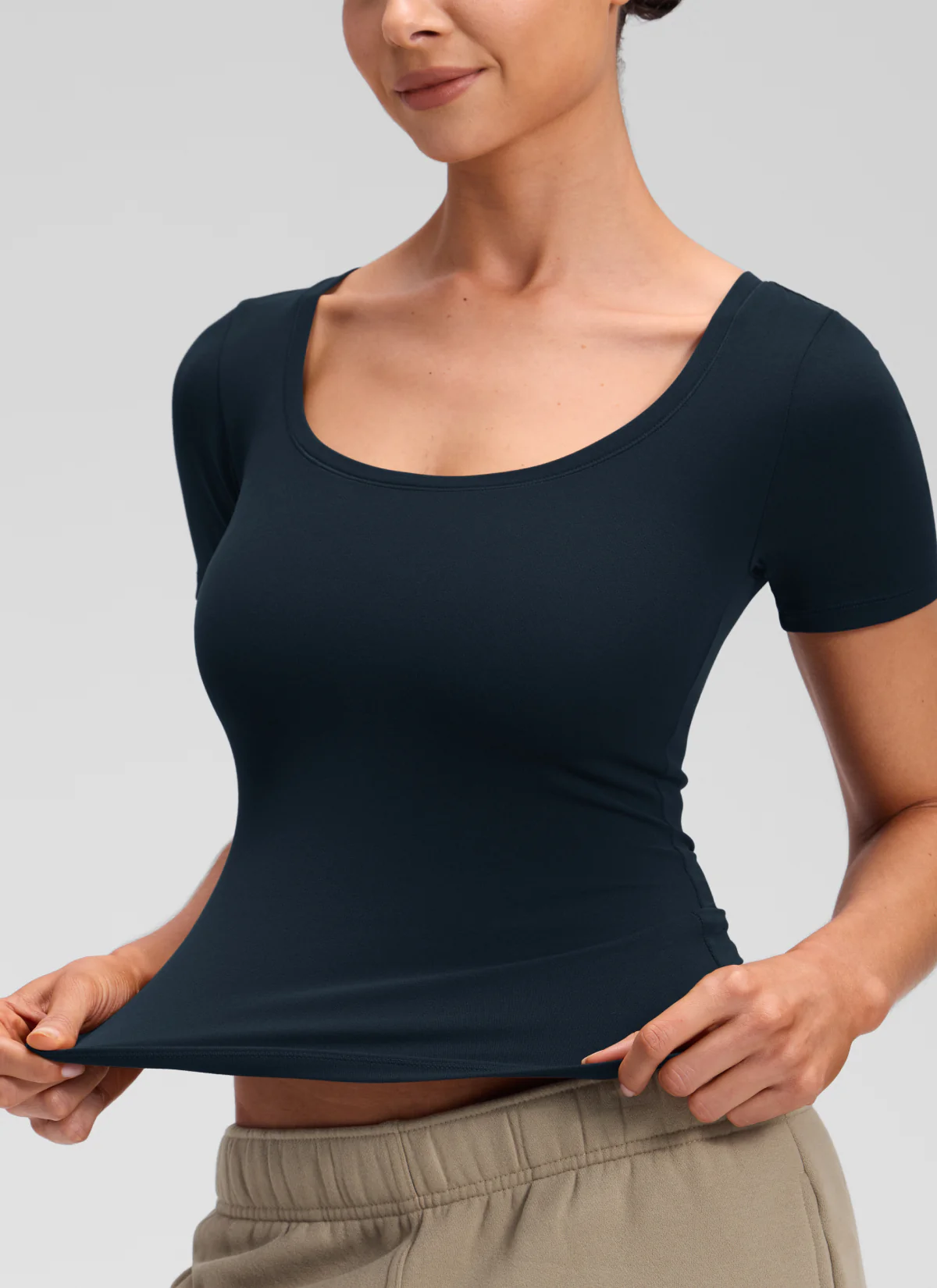 Softembrace U Neck Tight Fit Short Sleeve - Image 9