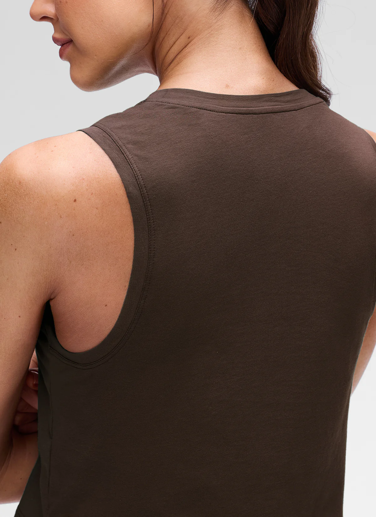 Pima Cotton Crewneck Crop Tank - Image 28