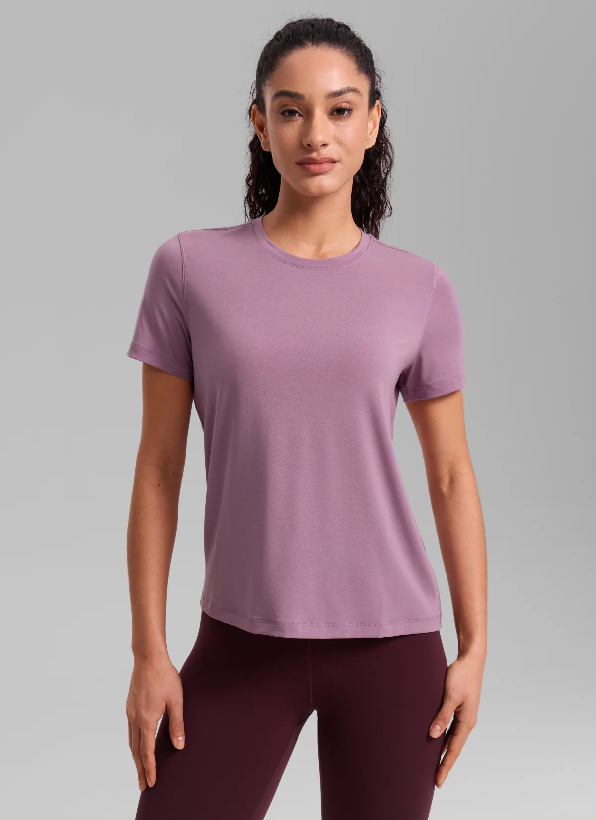 Quick Dry Crewneck Hip Length Short Sleeve - Image 17
