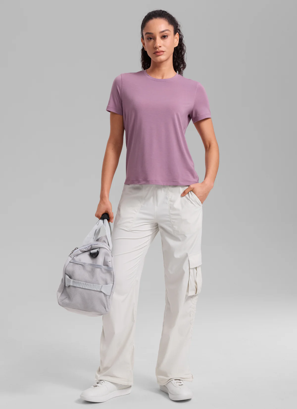 Quick Dry Crewneck Hip Length Short Sleeve - Image 19