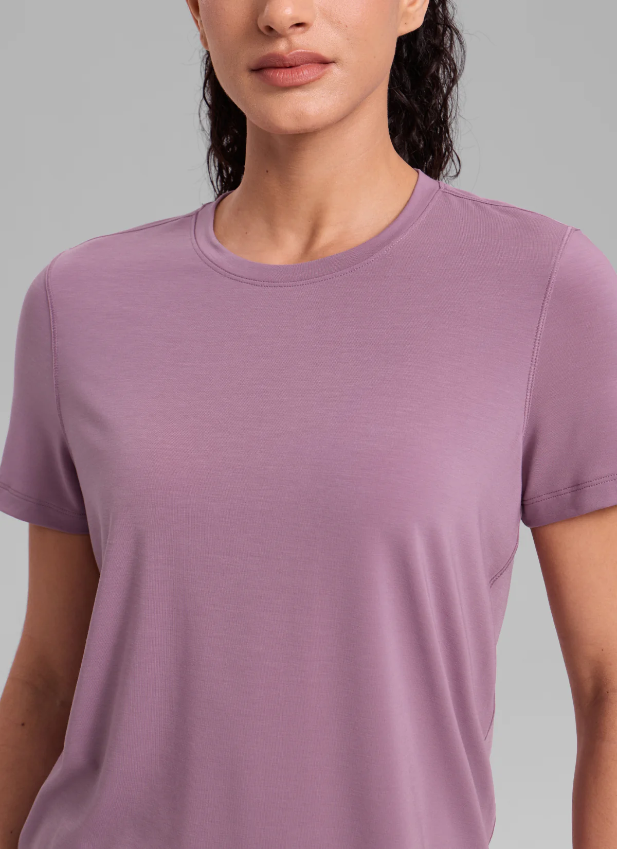 Quick Dry Crewneck Hip Length Short Sleeve - Image 20
