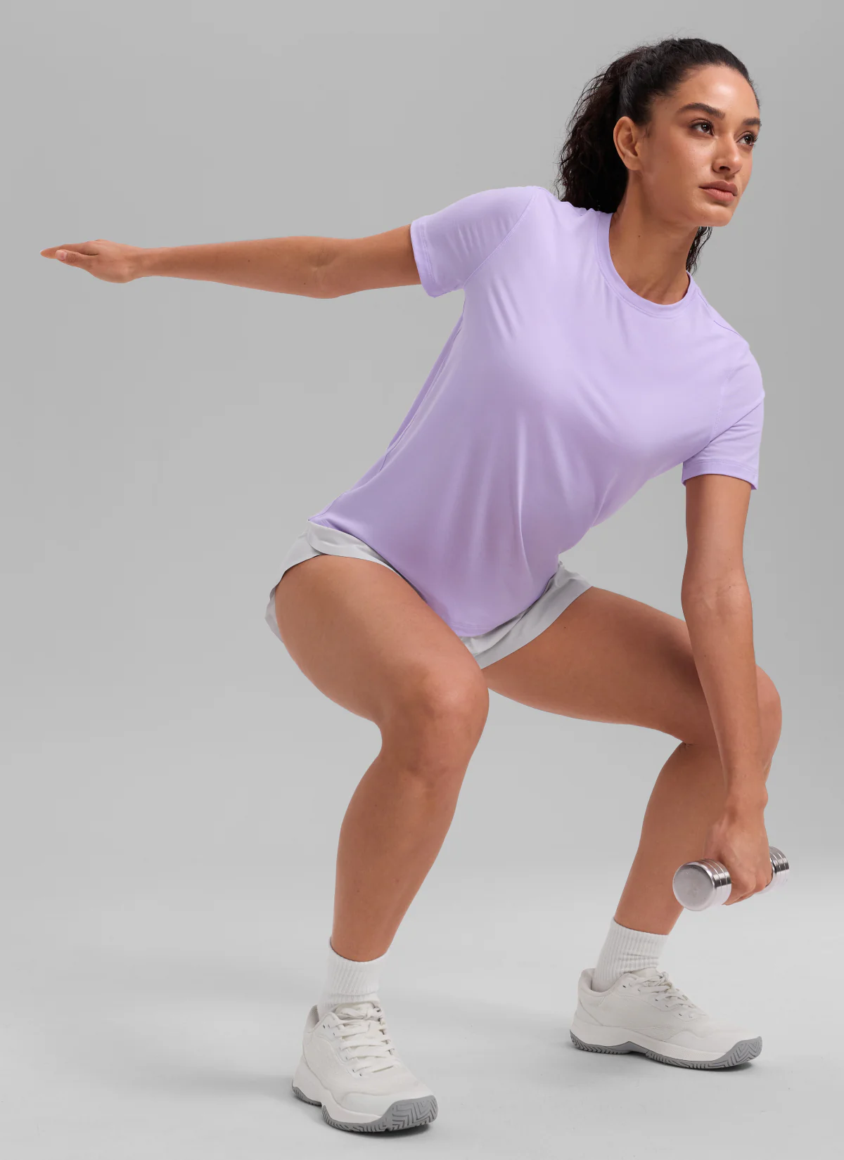 Quick Dry Crewneck Hip Length Short Sleeve - Image 23