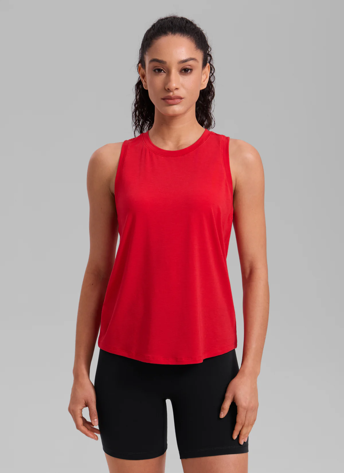 Quick Dry Racerback Hip Length Tank - Image 21