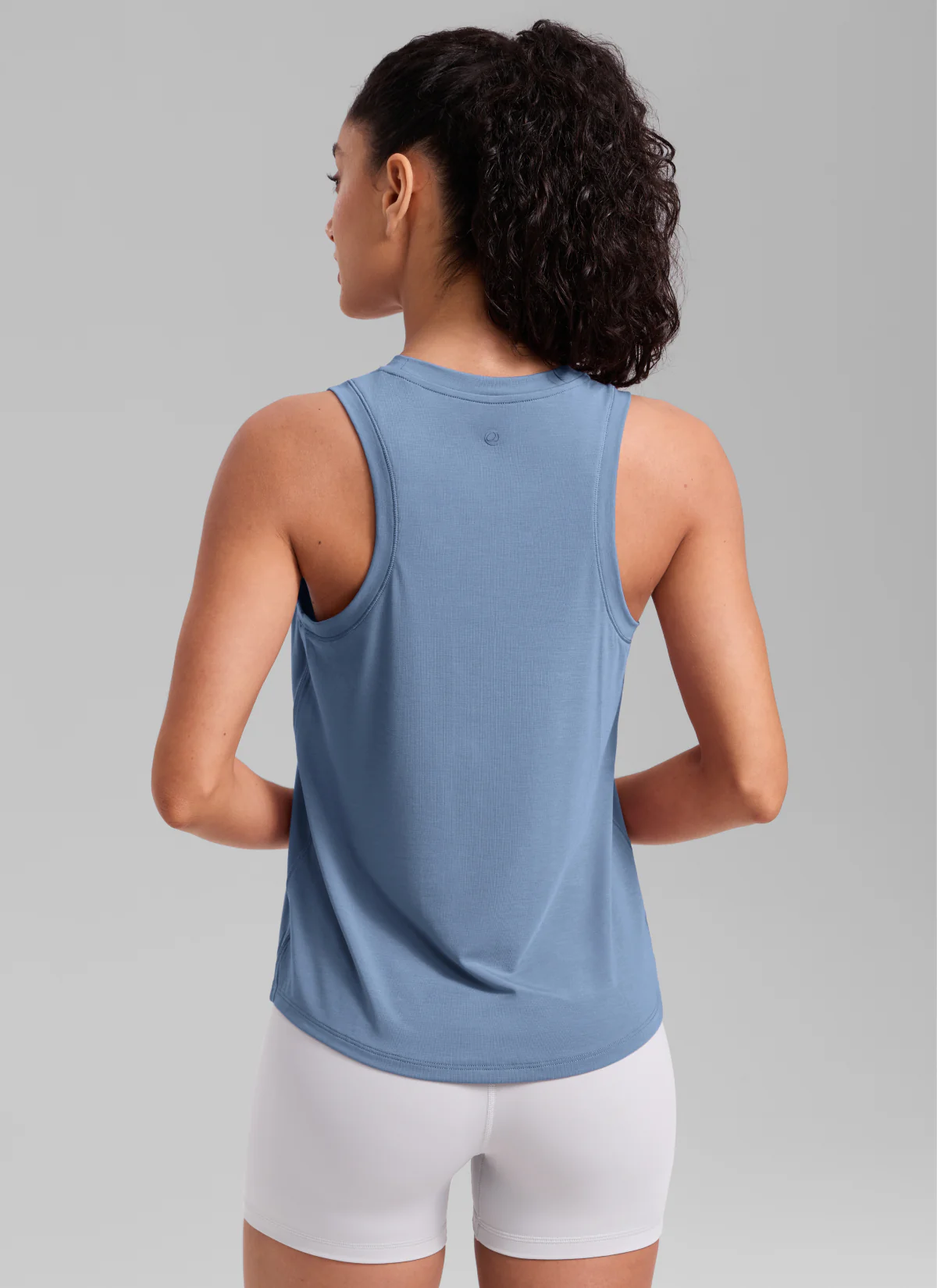 Quick Dry Racerback Hip Length Tank - Image 6