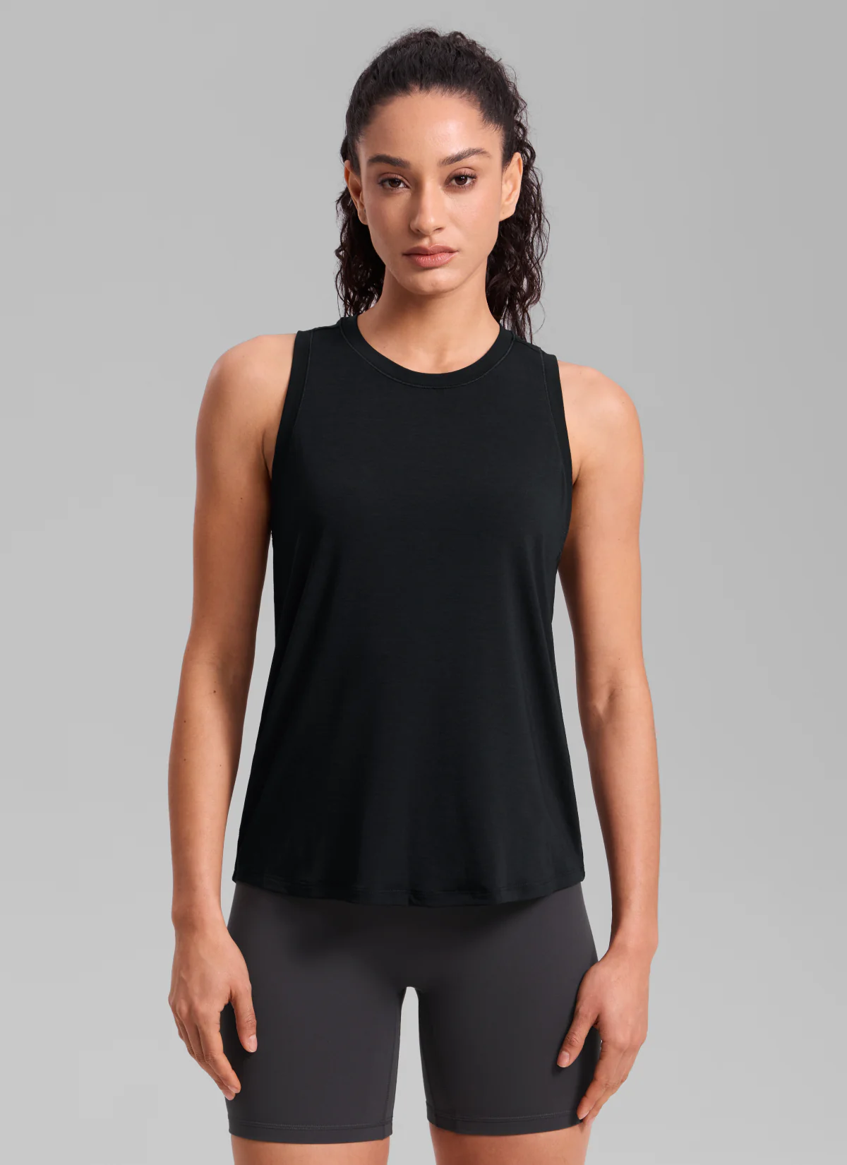 Quick Dry Racerback Hip Length Tank - Image 9