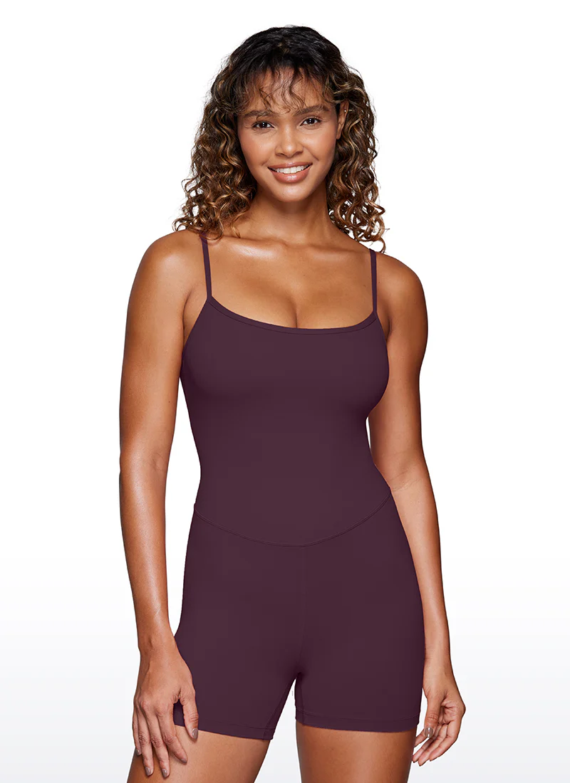Butterluxe Thin Strap Shorts Bodysuit 4'' - Image 11