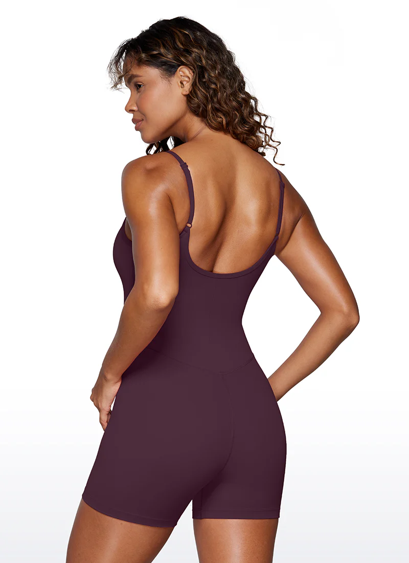 Butterluxe Thin Strap Shorts Bodysuit 4'' - Image 12