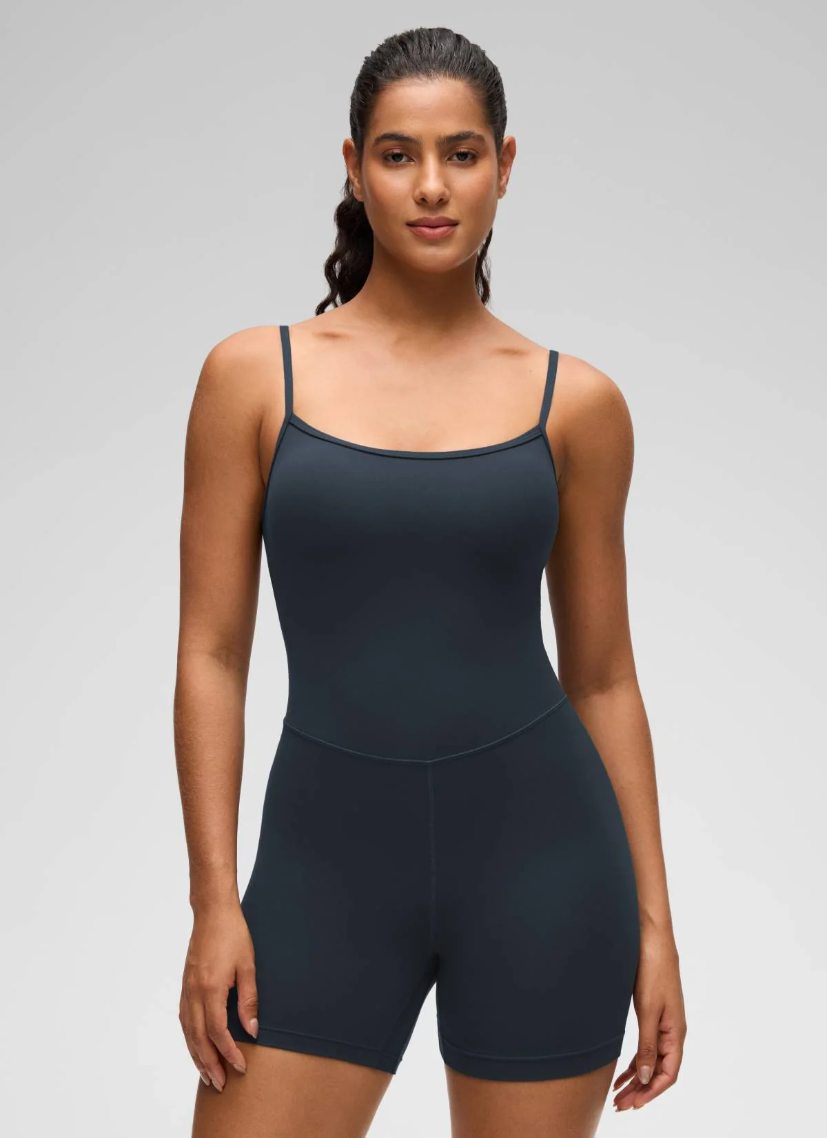 Butterluxe Thin Strap Shorts Bodysuit 4'' - Image 14