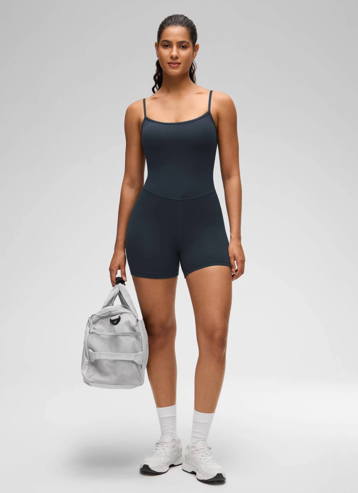 Butterluxe Thin Strap Shorts Bodysuit 4'' - Image 16