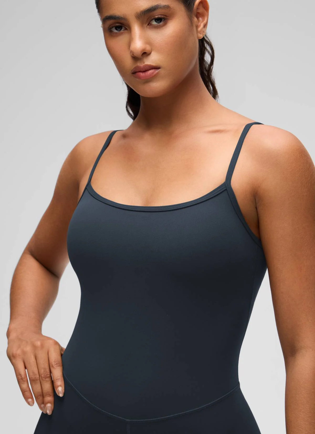 Butterluxe Thin Strap Shorts Bodysuit 4'' - Image 18