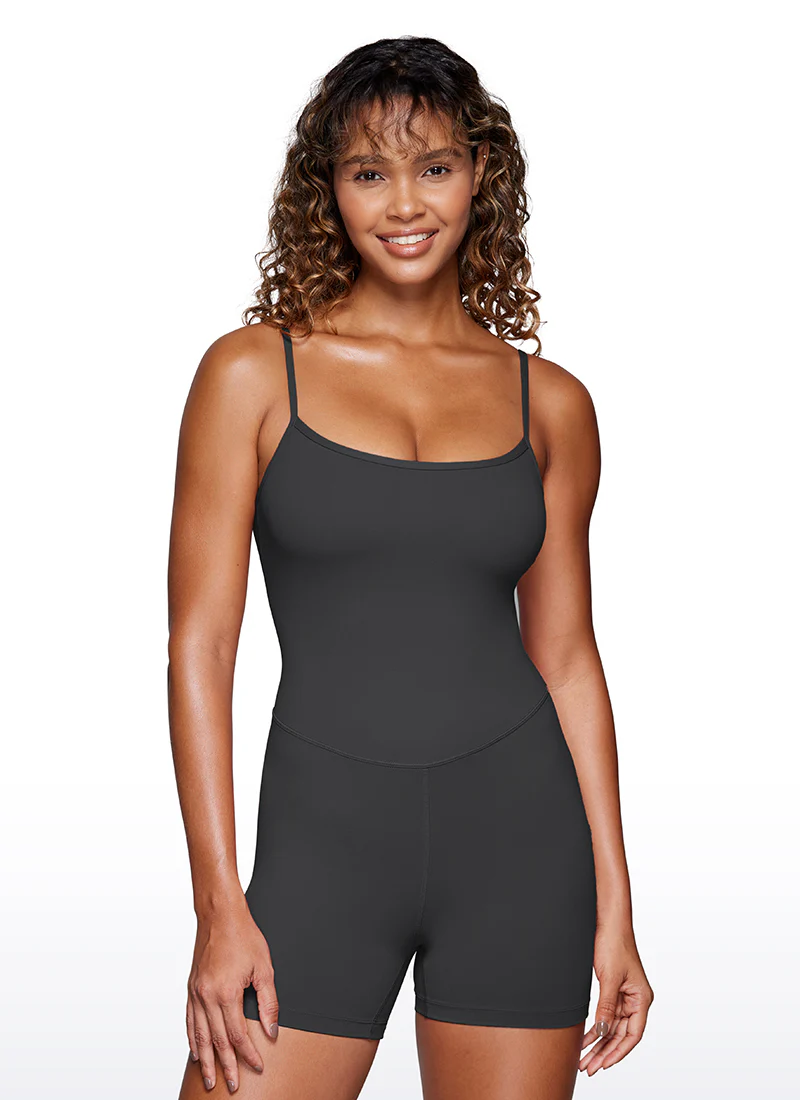 Butterluxe Thin Strap Shorts Bodysuit 4'' - Image 23