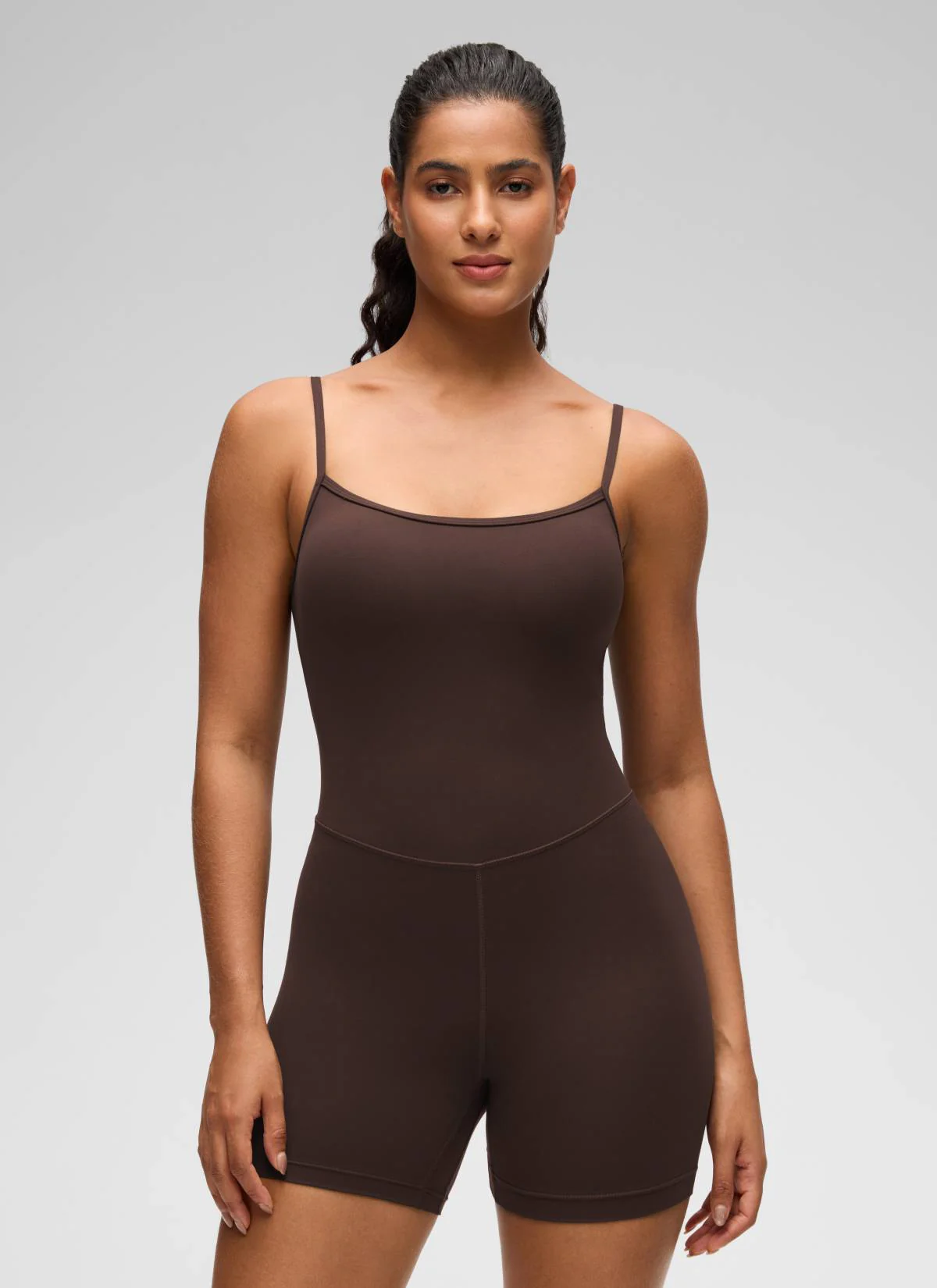 Butterluxe Thin Strap Shorts Bodysuit 4'' - Image 26
