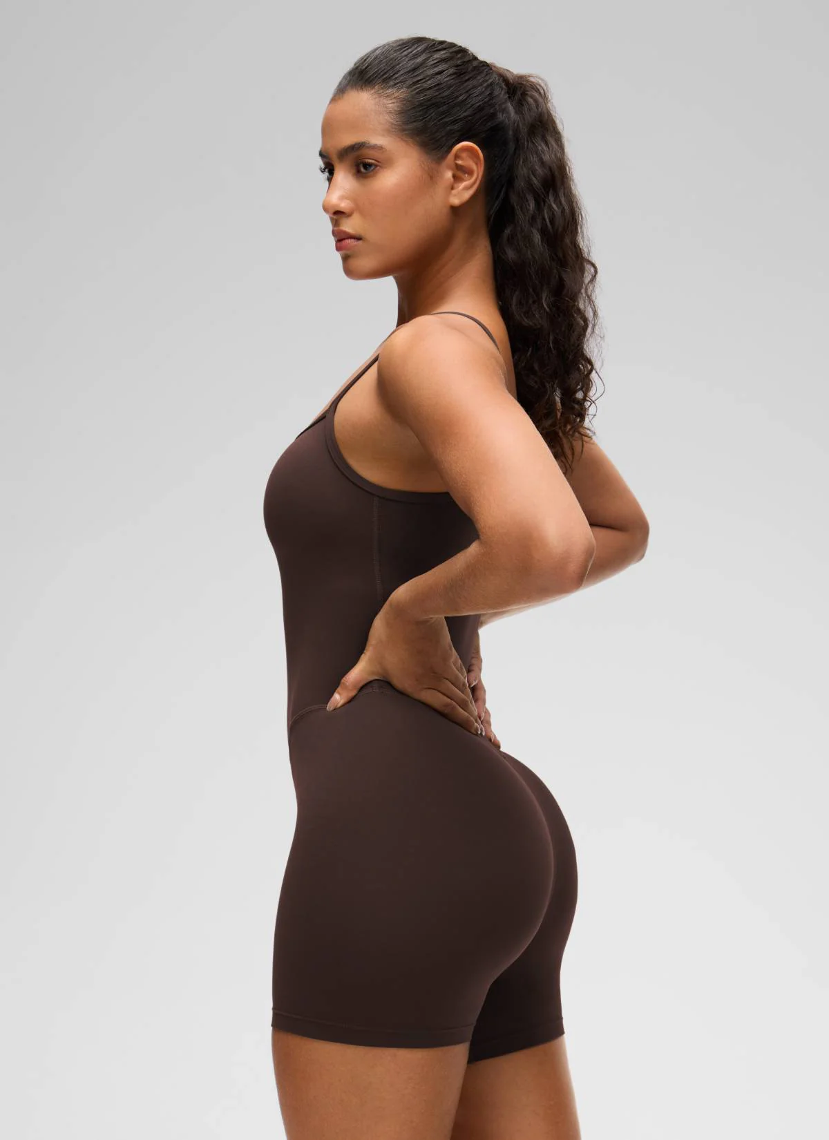 Butterluxe Thin Strap Shorts Bodysuit 4'' - Image 29