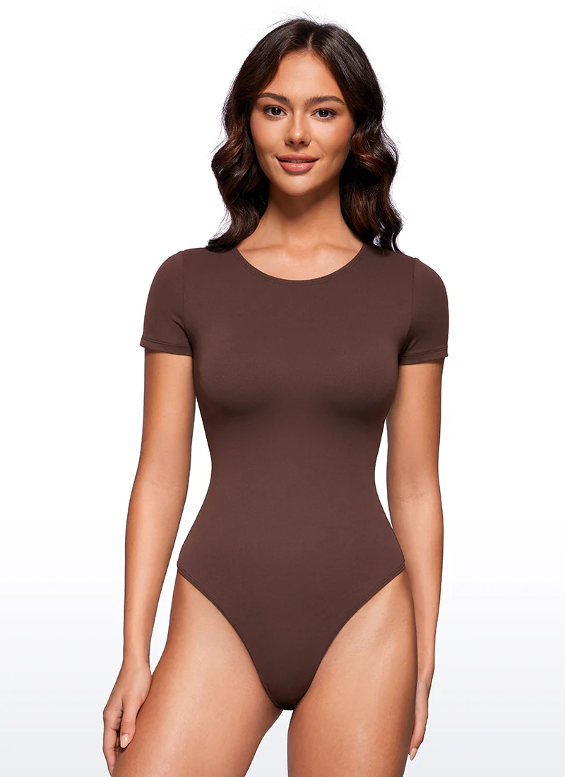 Butterluxe Crew Neck Short Sleeves Bodysuits - Image 21