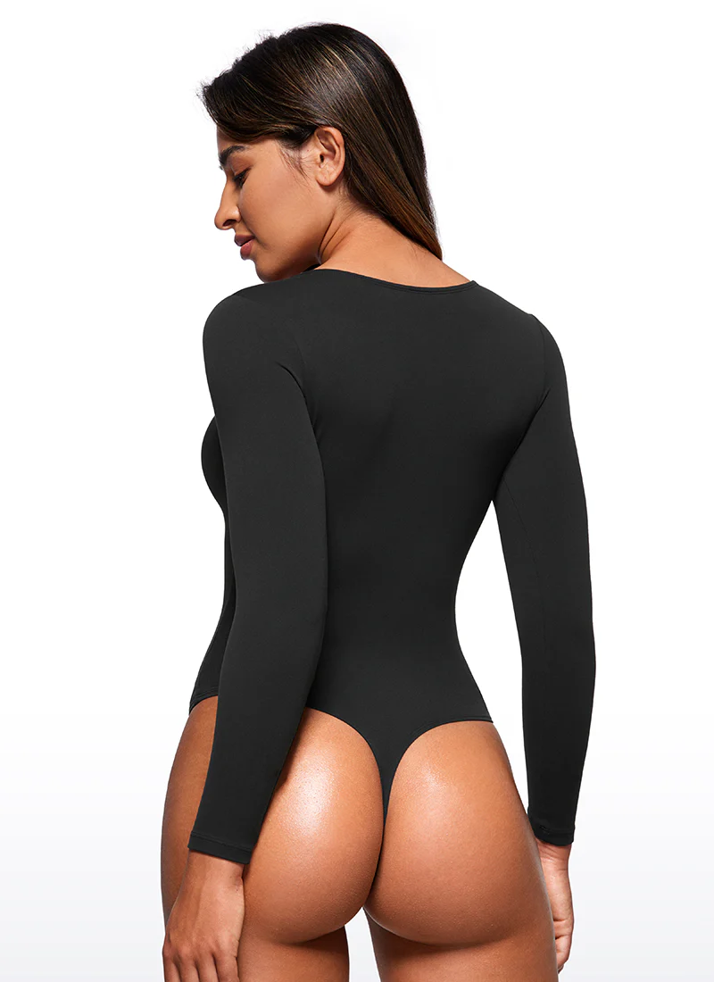 Butterluxe Long Sleeve  Crew Neck Bodysuits - Image 12