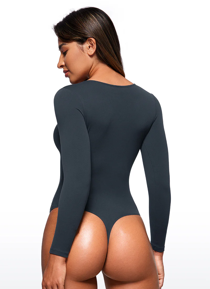 Butterluxe Long Sleeve  Crew Neck Bodysuits - Image 17