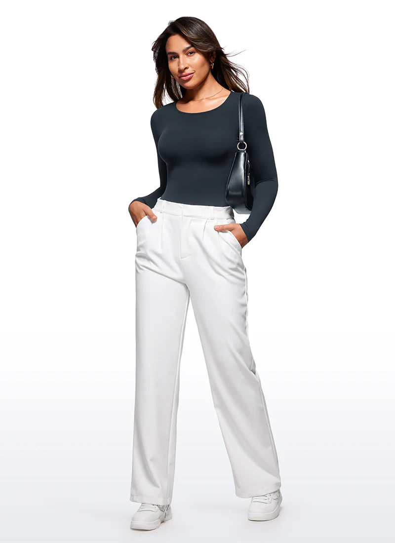 Butterluxe Long Sleeve  Crew Neck Bodysuits - Image 18