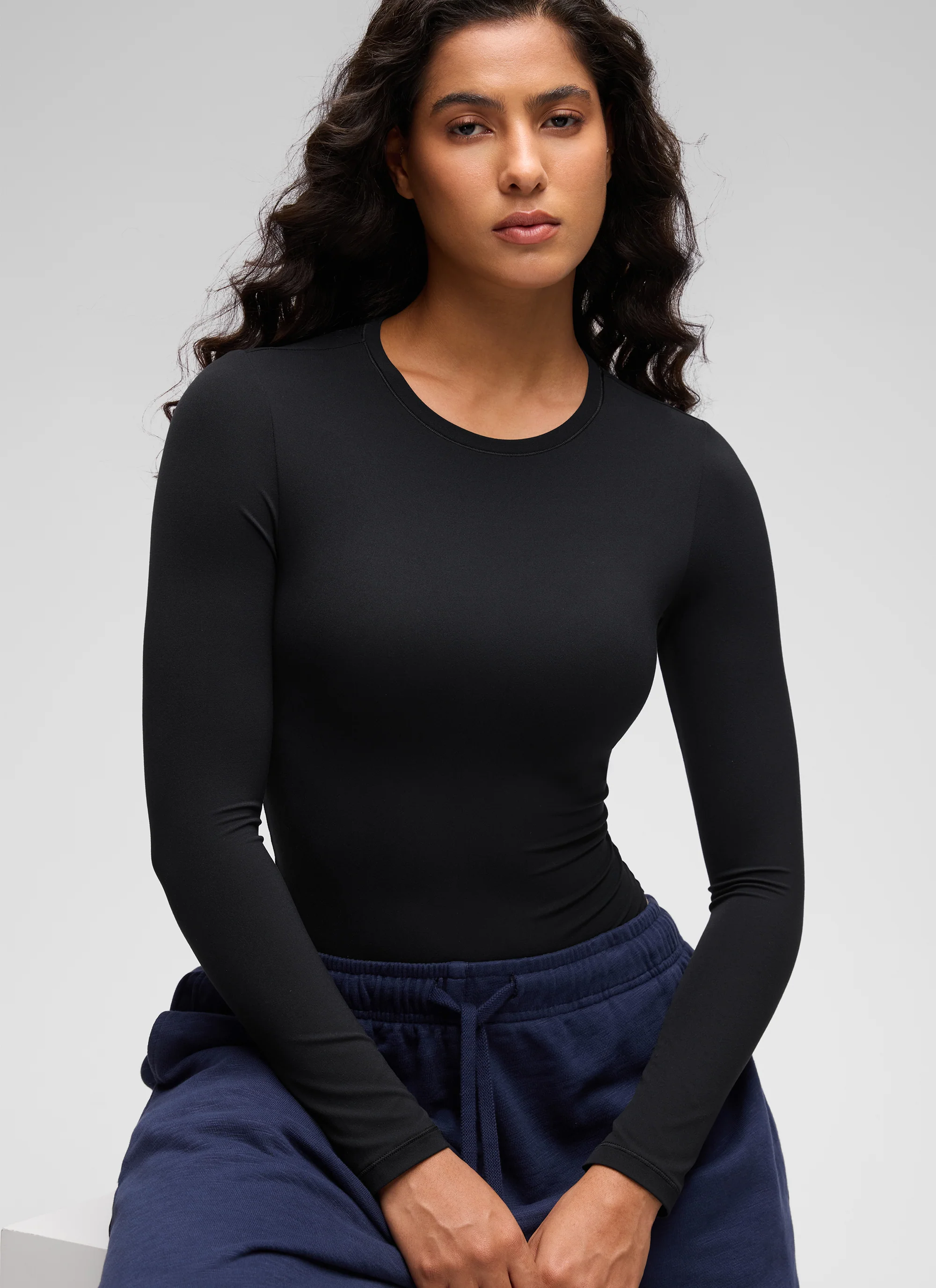 Softembrace Crew Neck Long Sleeve Bodysuit - Image 14