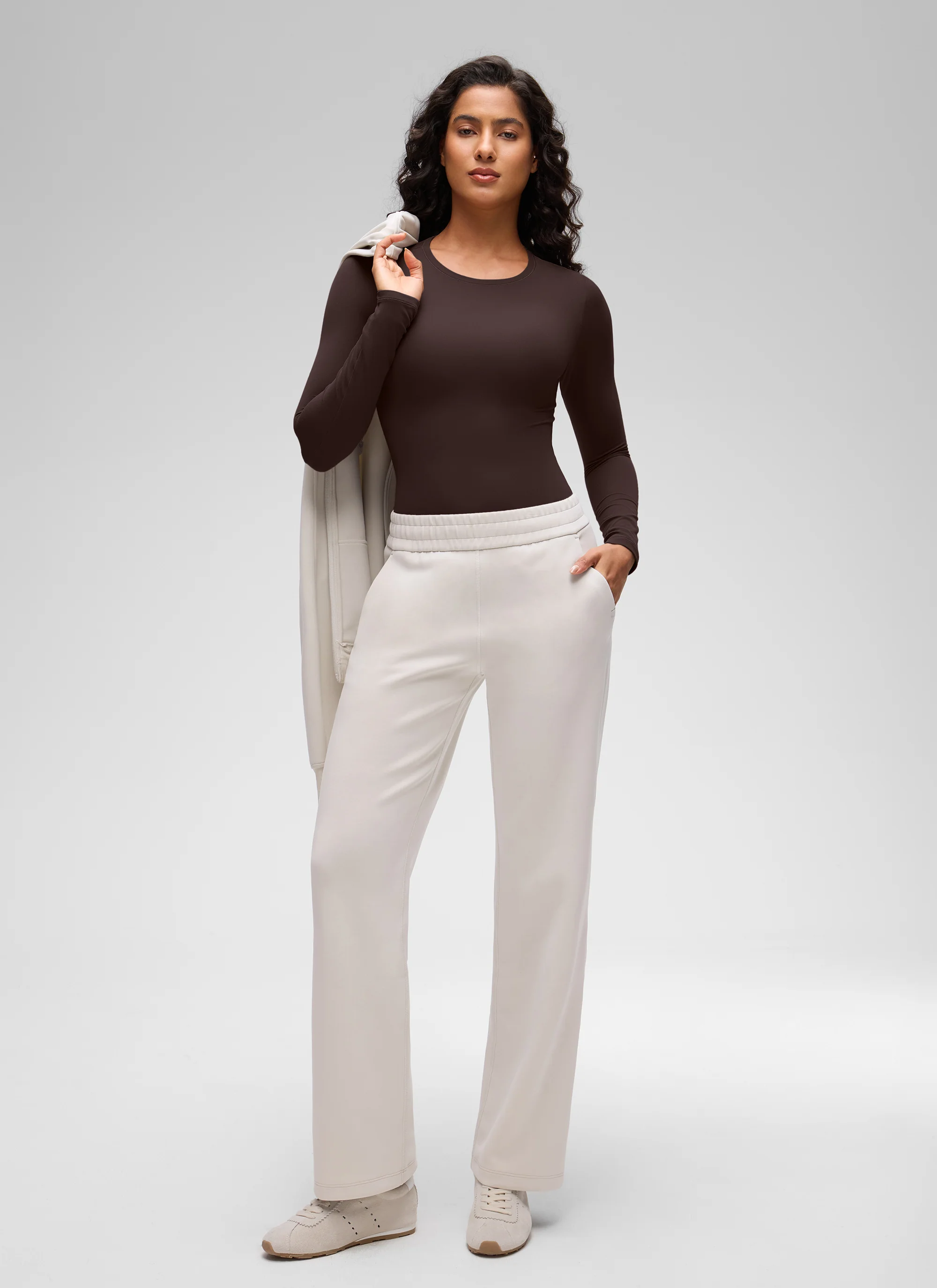 Softembrace Crew Neck Long Sleeve Bodysuit - Image 21