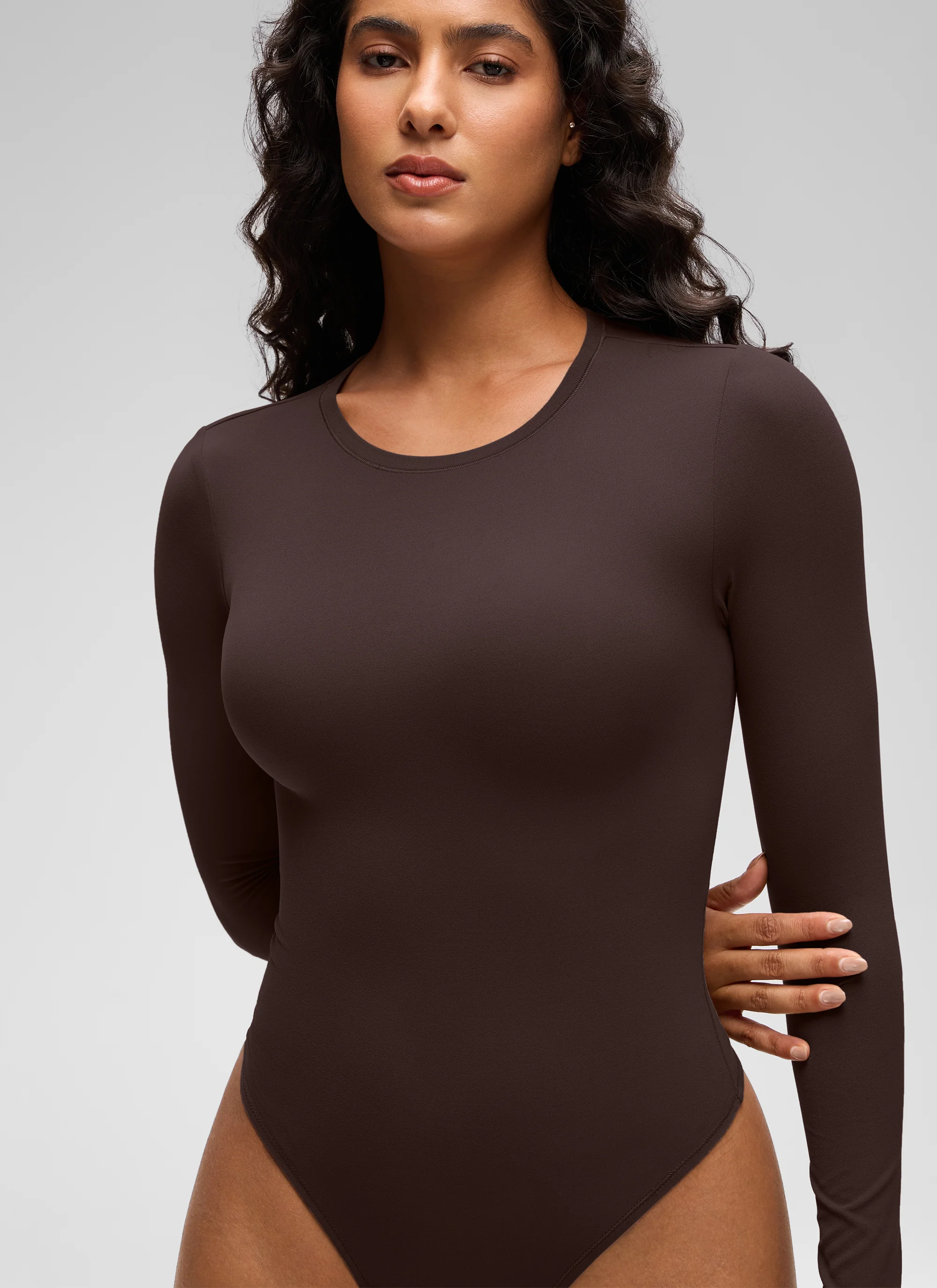 Softembrace Crew Neck Long Sleeve Bodysuit - Image 22