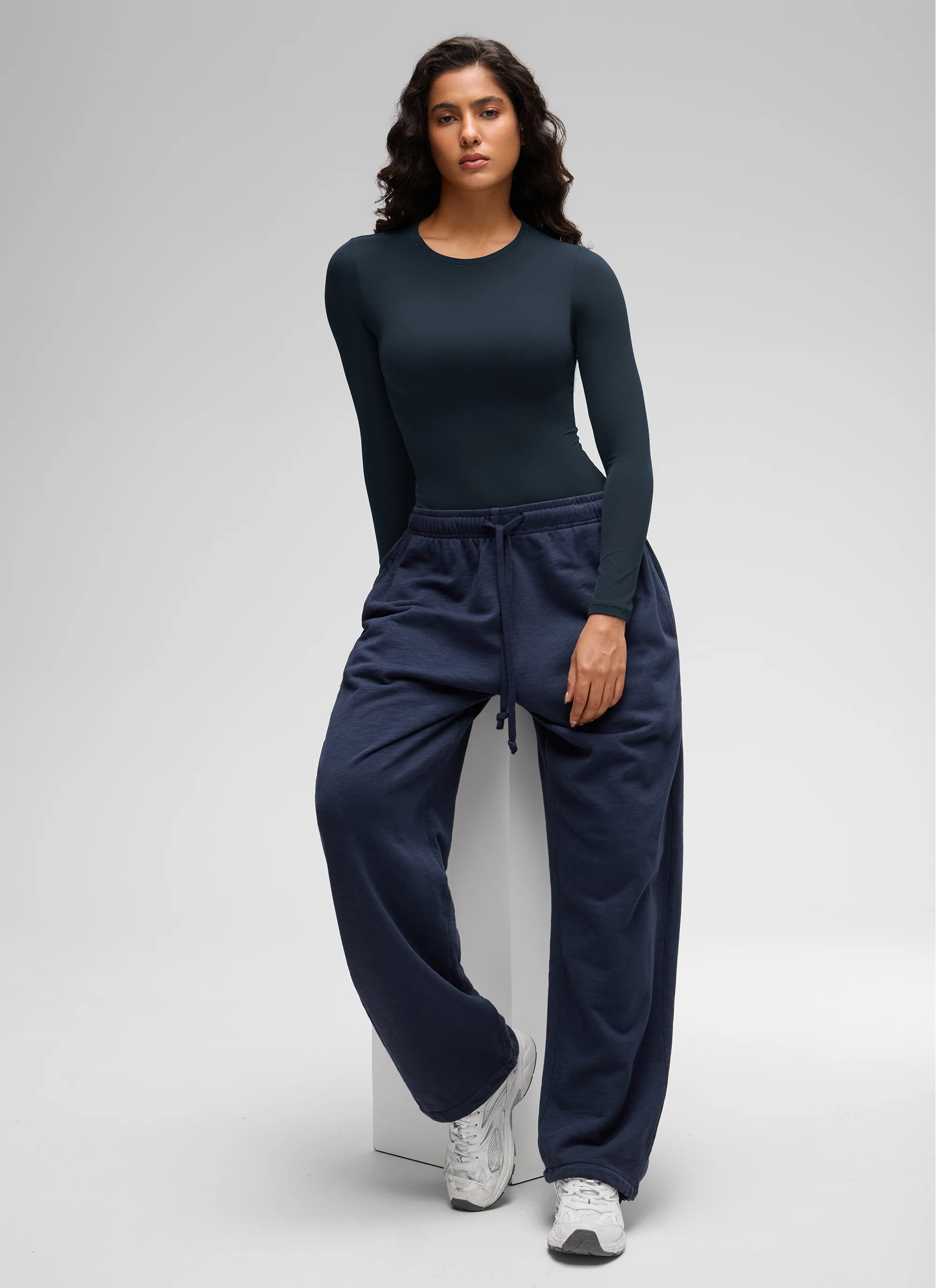 Softembrace Crew Neck Long Sleeve Bodysuit - Image 7