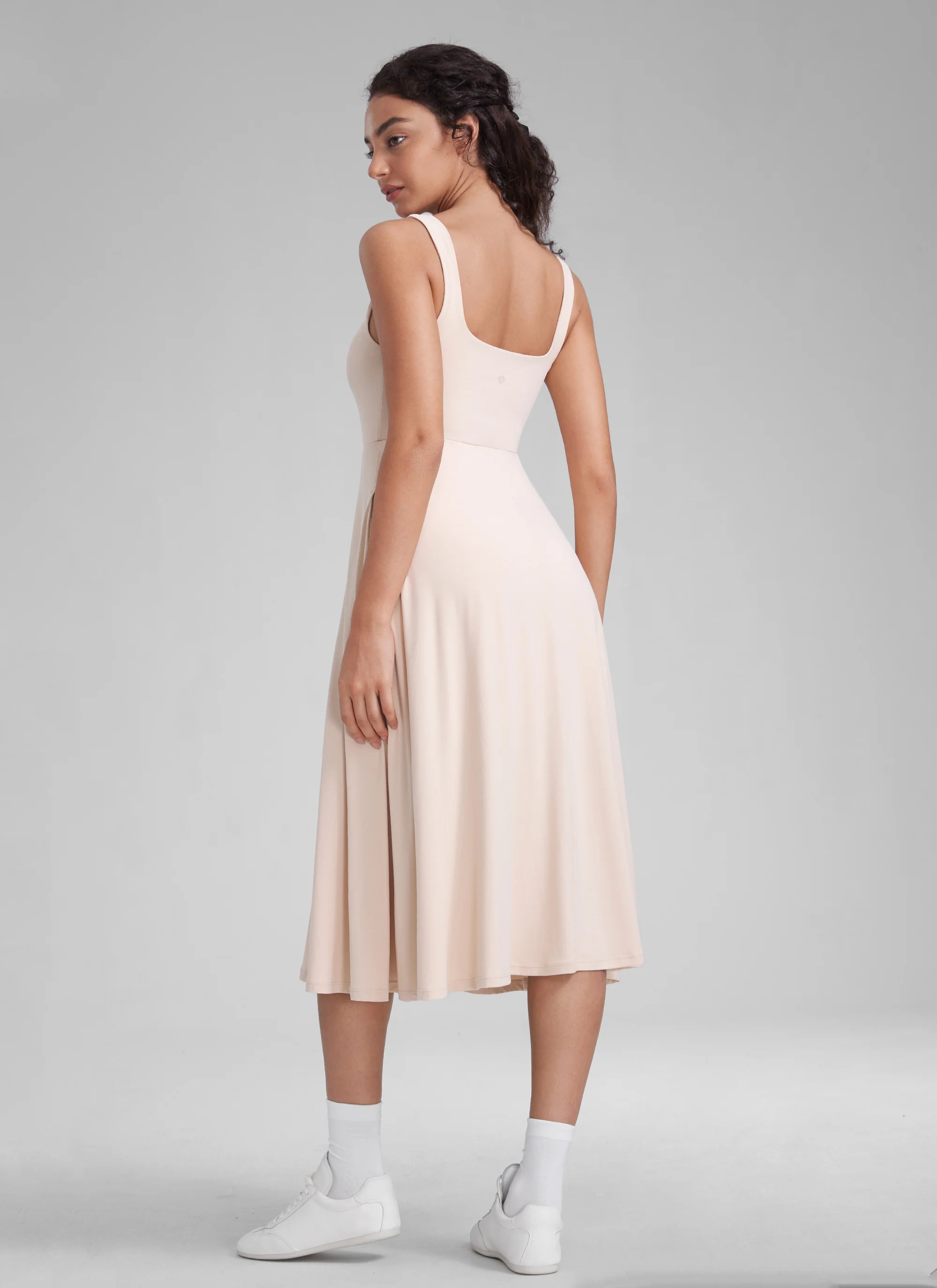 Cloudweight Double Lined Pocket Midi Dress - Image 8