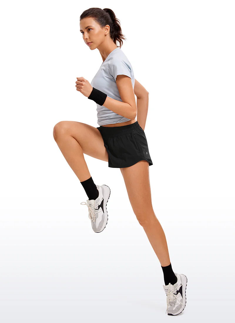 Feathery-Fit Soft Liner Zip Pocket Shorts 2.5'' - Image 10