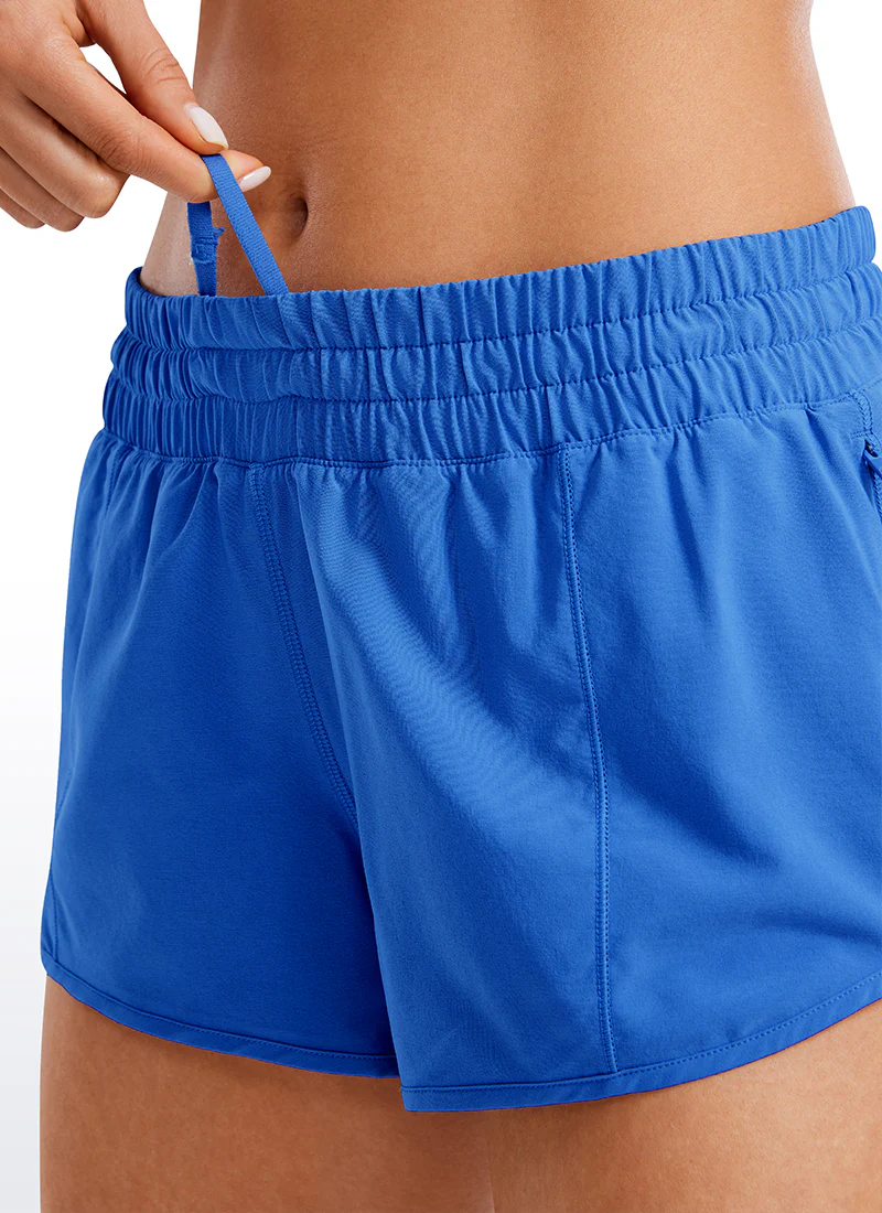 Feathery-Fit Soft Liner Zip Pocket Shorts 2.5'' - Image 14