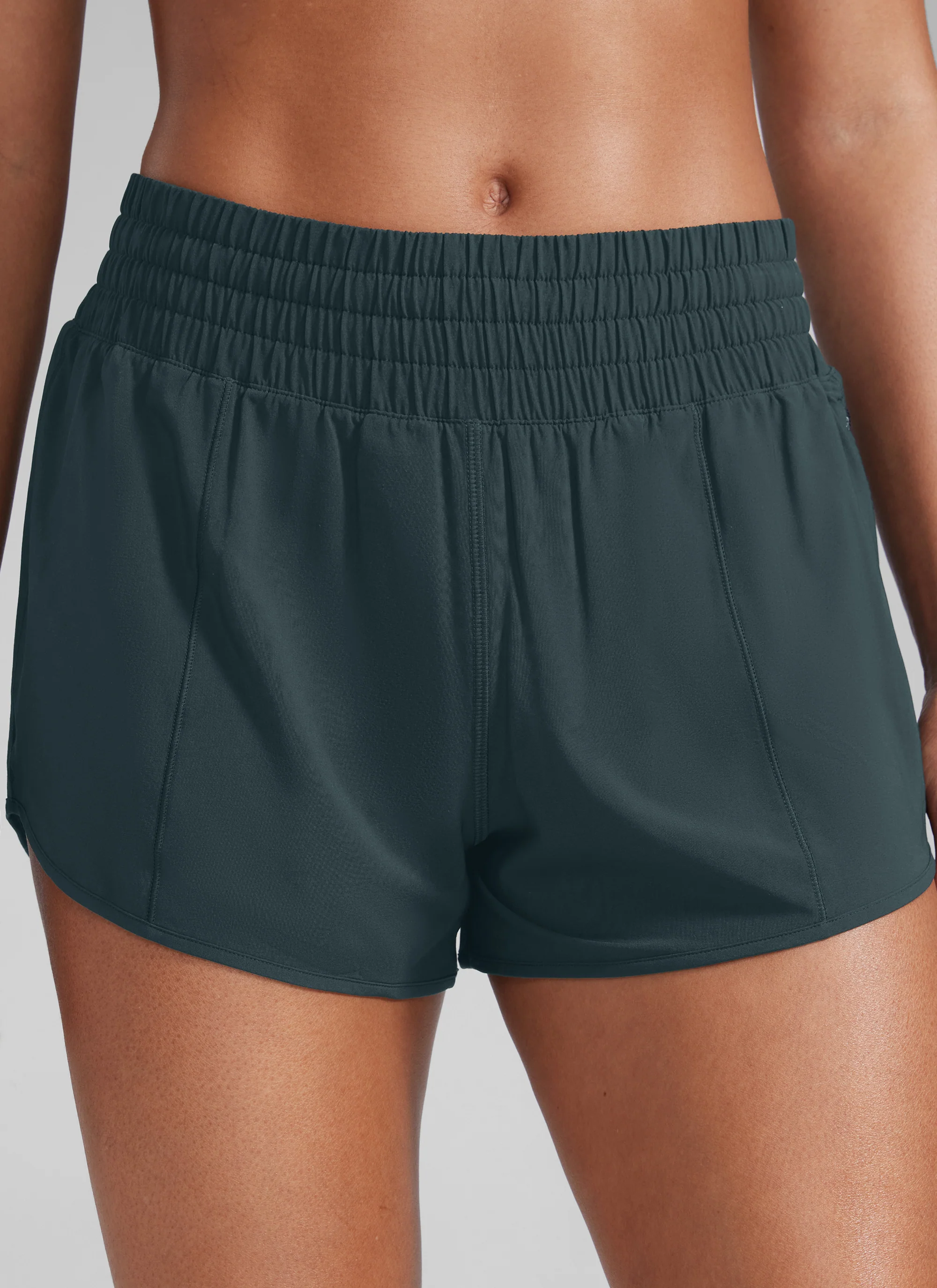 Feathery-Fit Soft Lined Zip Pocket Shorts 2.5'' - Image 3