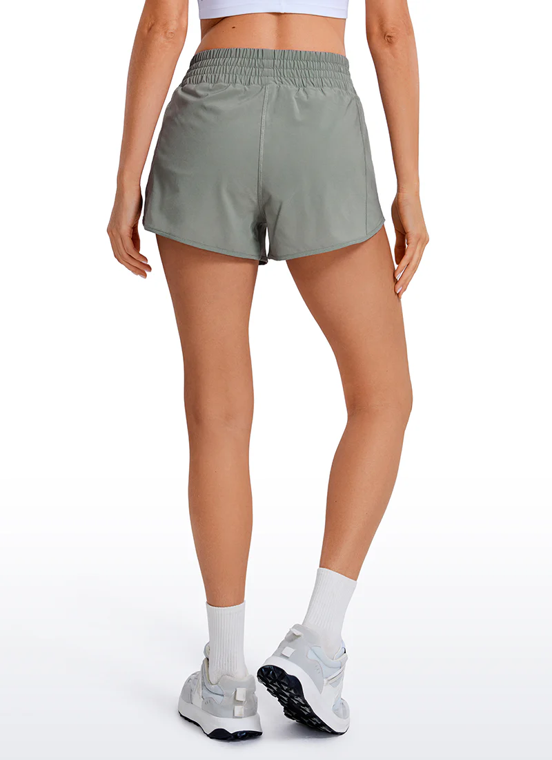 Feathery-Fit Soft Lined Zip Pocket Shorts 2.5'' - Image 2