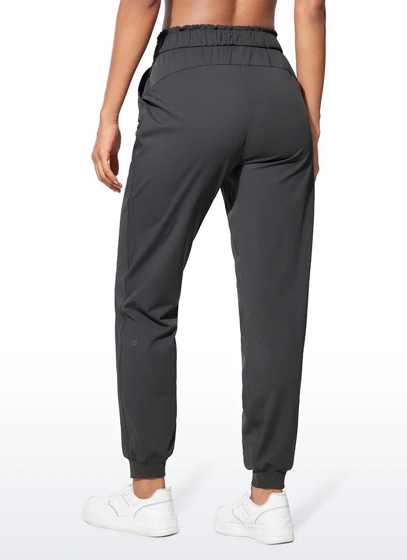 Stretch High Waisted Pockets Joggers 28" - Image 14