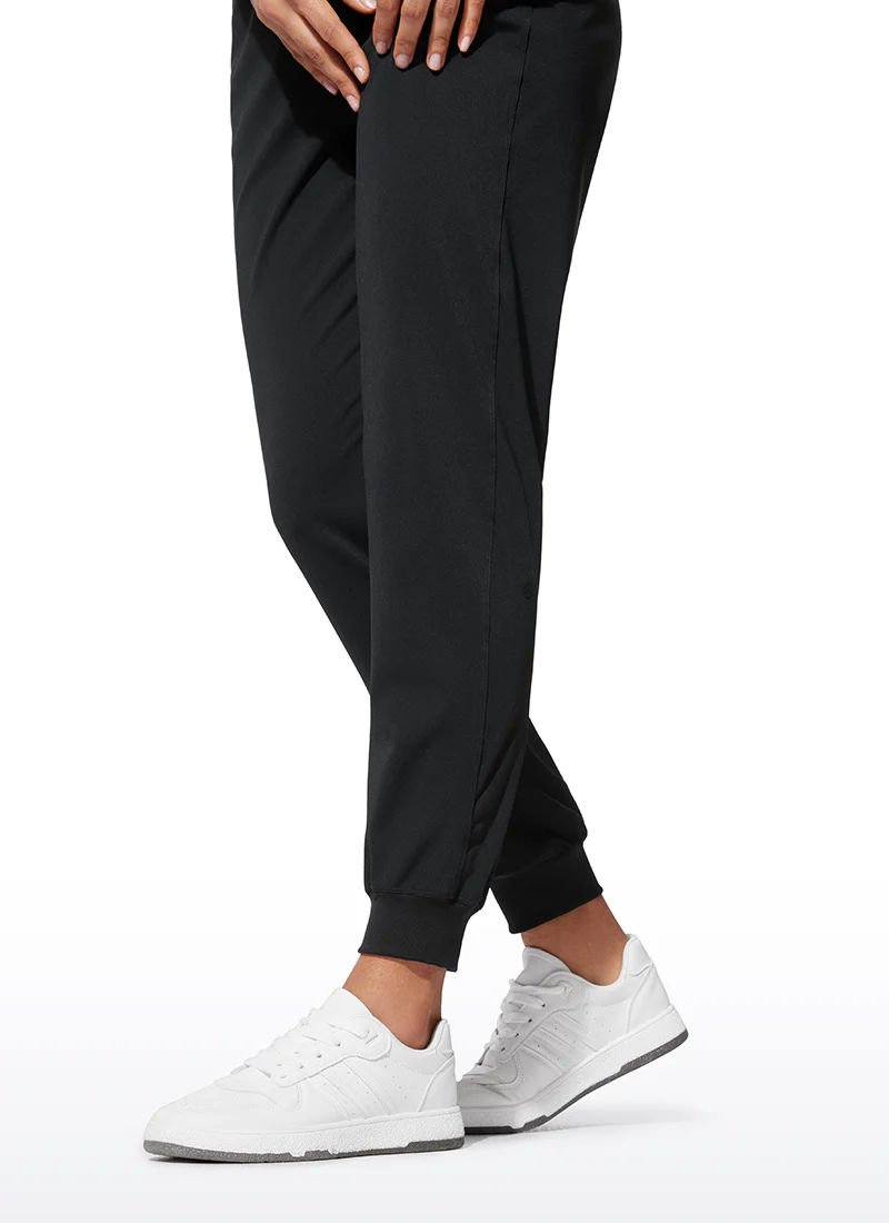 Stretch High Waisted Pockets Joggers 28" - Image 8