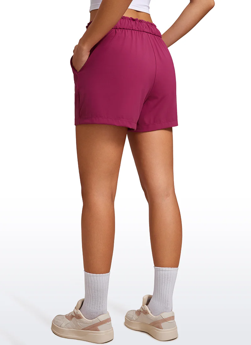 Stretch Drawstring Pocket Shorts 2.5" - Image 2