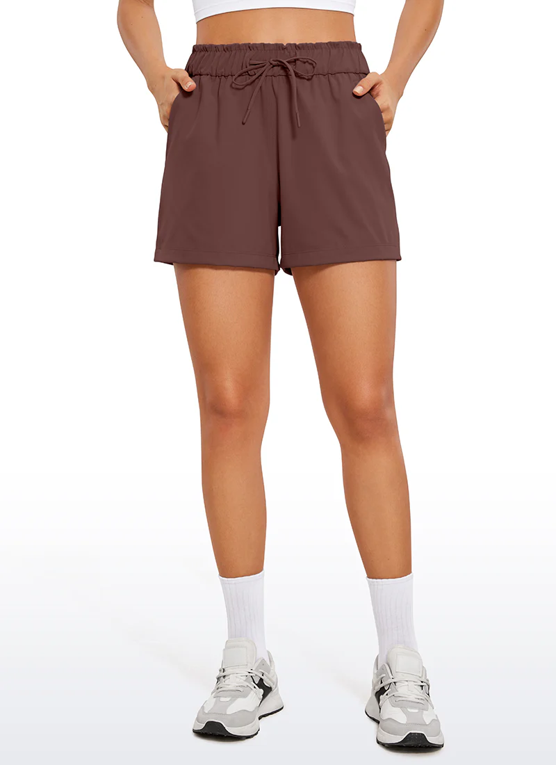 Stretch Drawstring Pocket Shorts 2.5" - Image 20